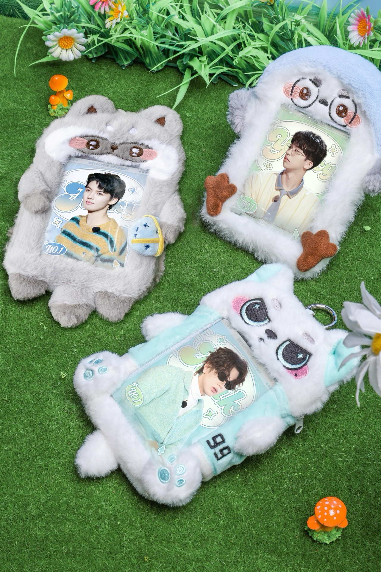 1.0 名偵探學院官方毛絨卡套