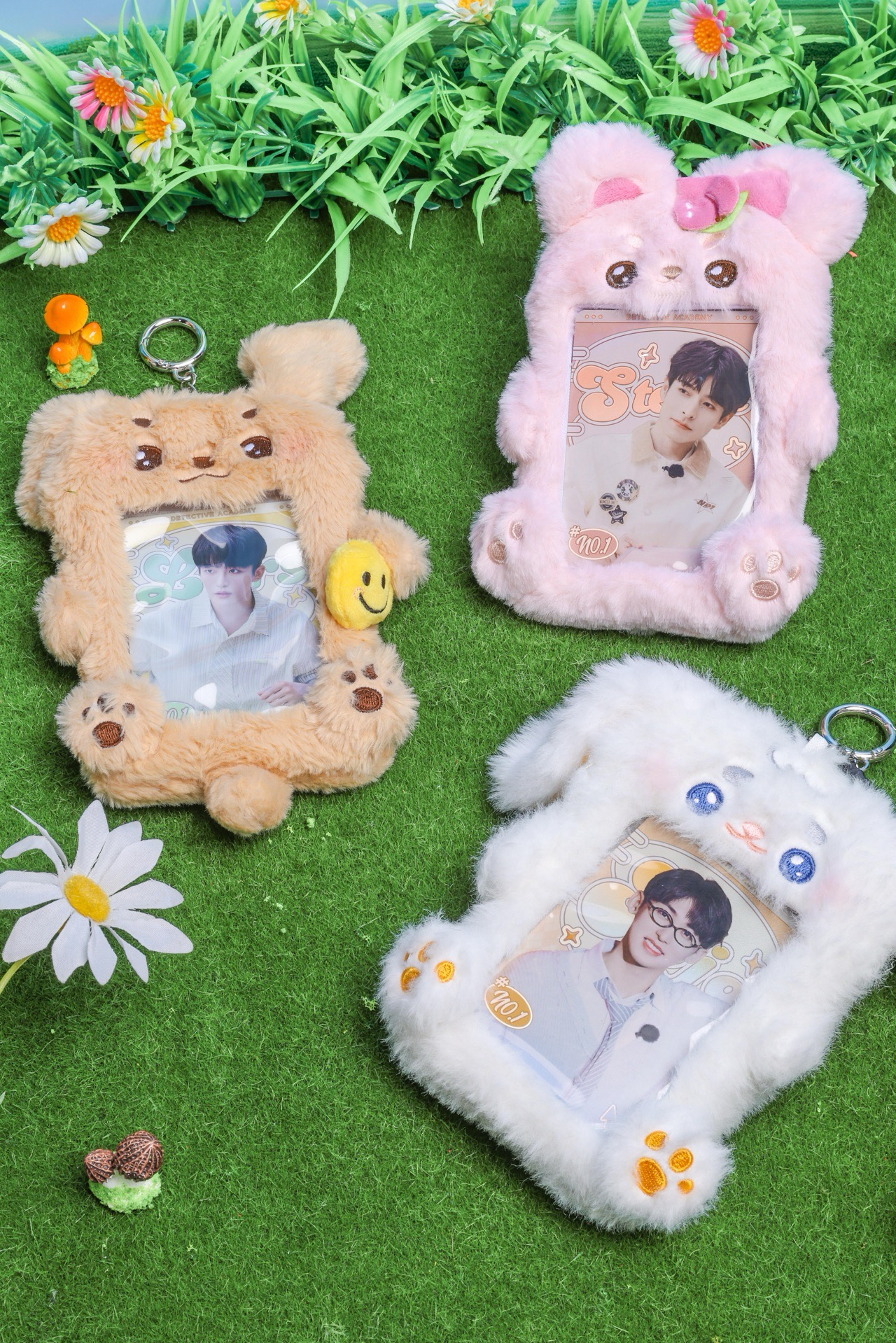 1.0 名偵探學院官方毛絨卡套