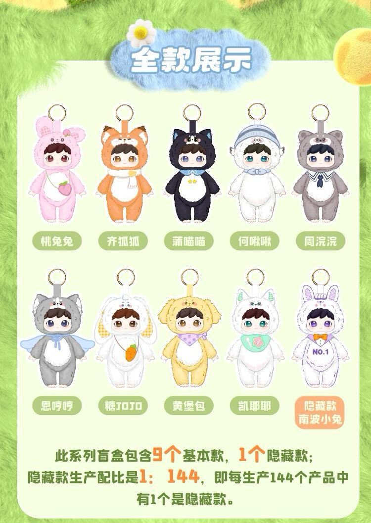 1.0 絨絨仔系列搪膠盲盒