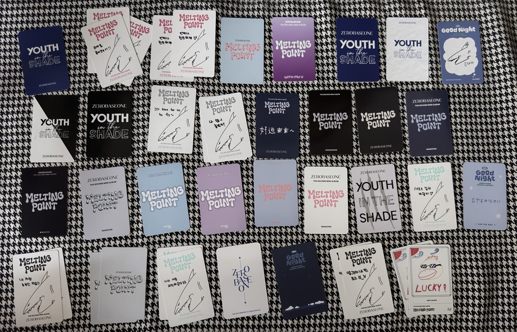 （整圖出共41張）ZEROBASEONE ZB1 金泰來 小卡 特典卡