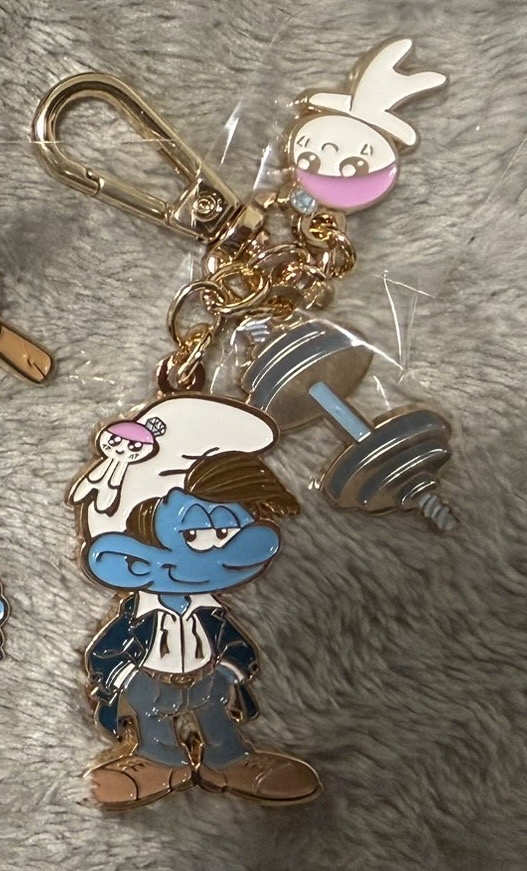 藍色小精靈吊飾/奎