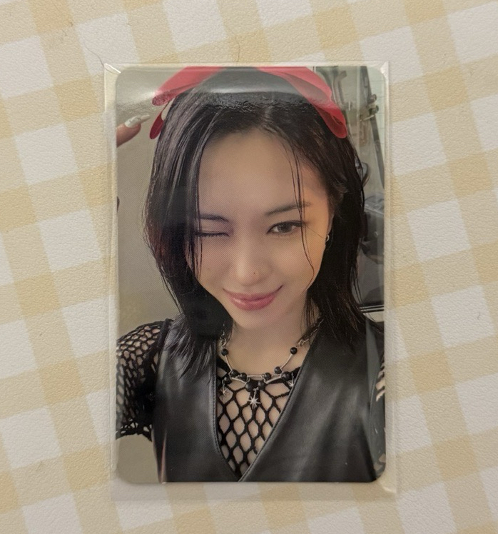 Itzy kmd sw2幸運卡 蝴蝶結留