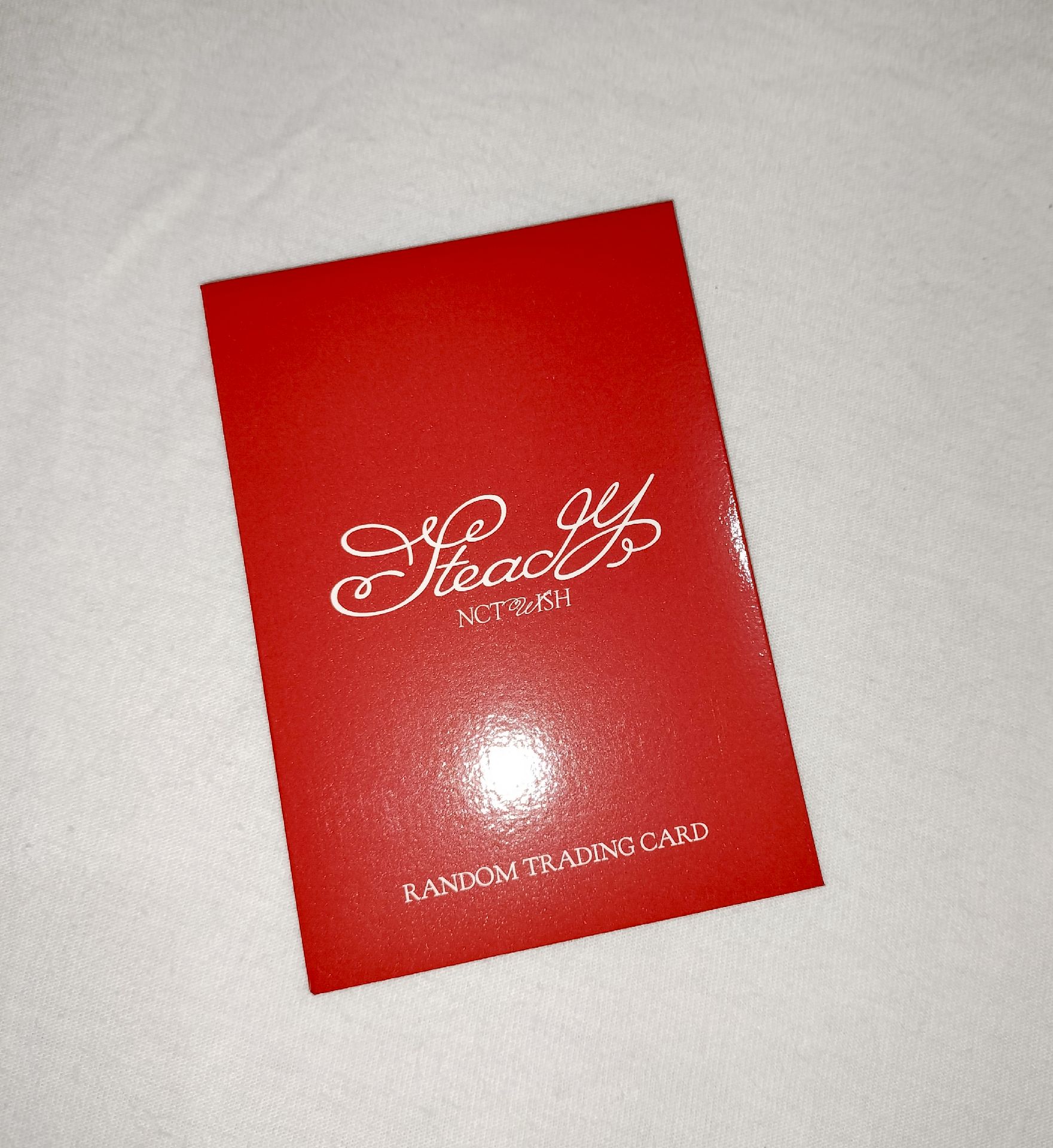 🙅無小卡_steady紅 隨機卡包紙盒(含原卡膜)