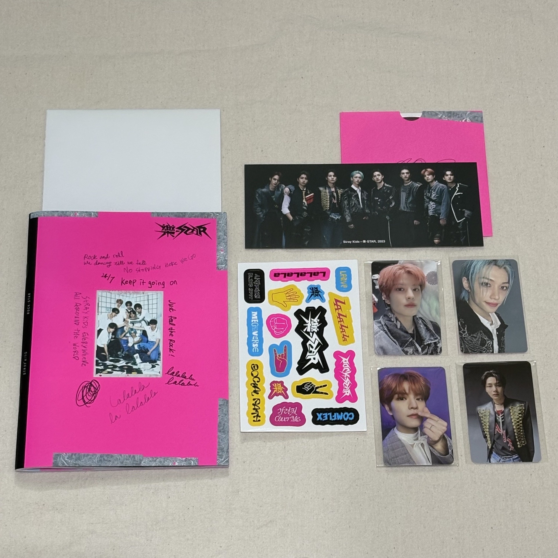 Stray Kids 樂-star ROCKSver. 全專+其他版本專卡