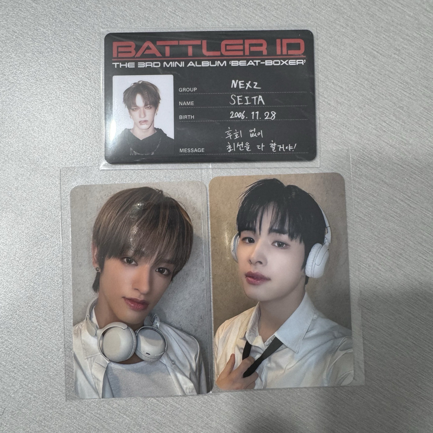 迷三 ms 台北線下2.0 合照會 簽售卡 耳機 專卡