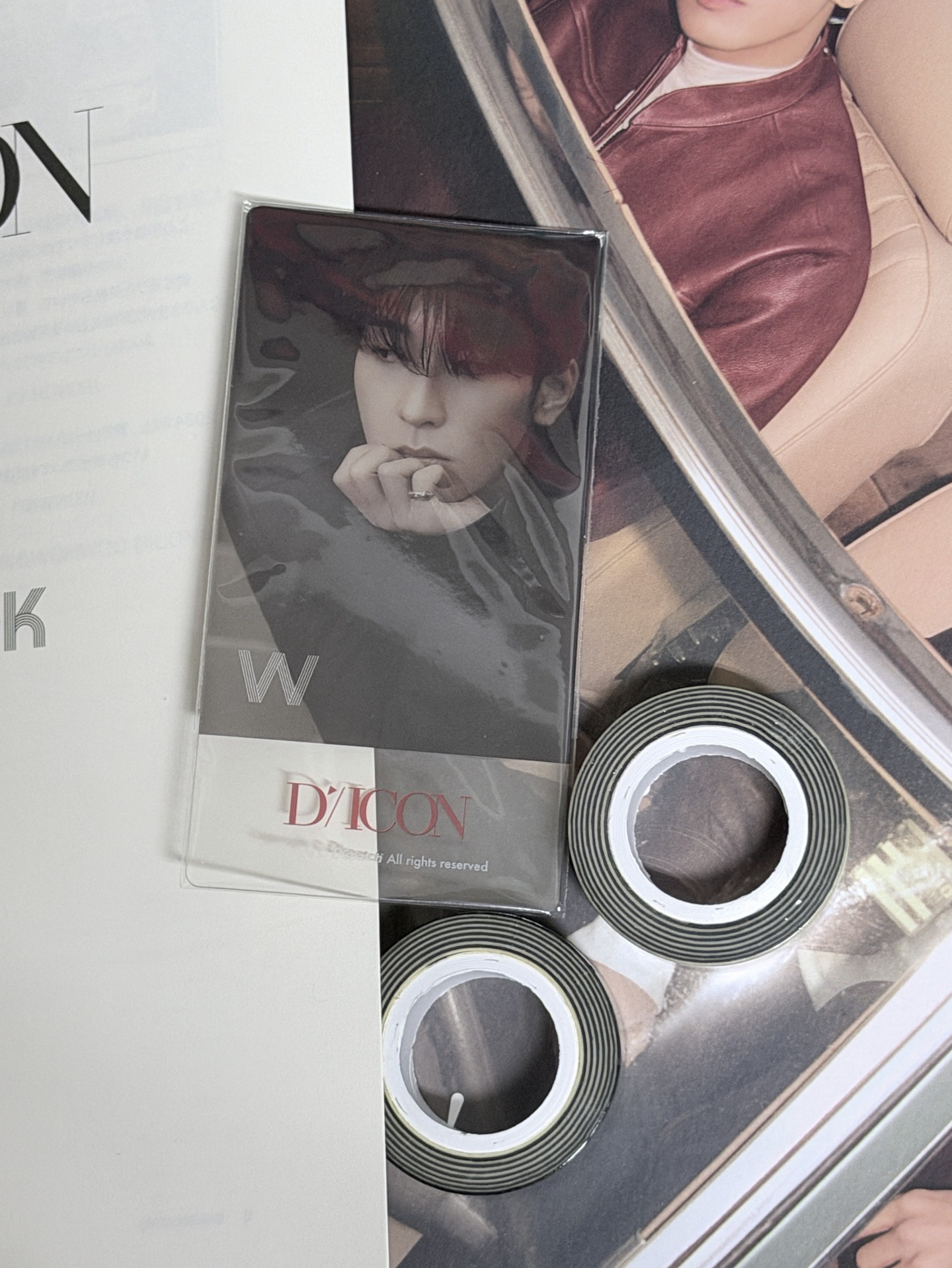 【現貨】seventeen 日本特典 圓佑透明書籤 d社 雙人雜誌 圓佑 淨漢 雜誌 寫真