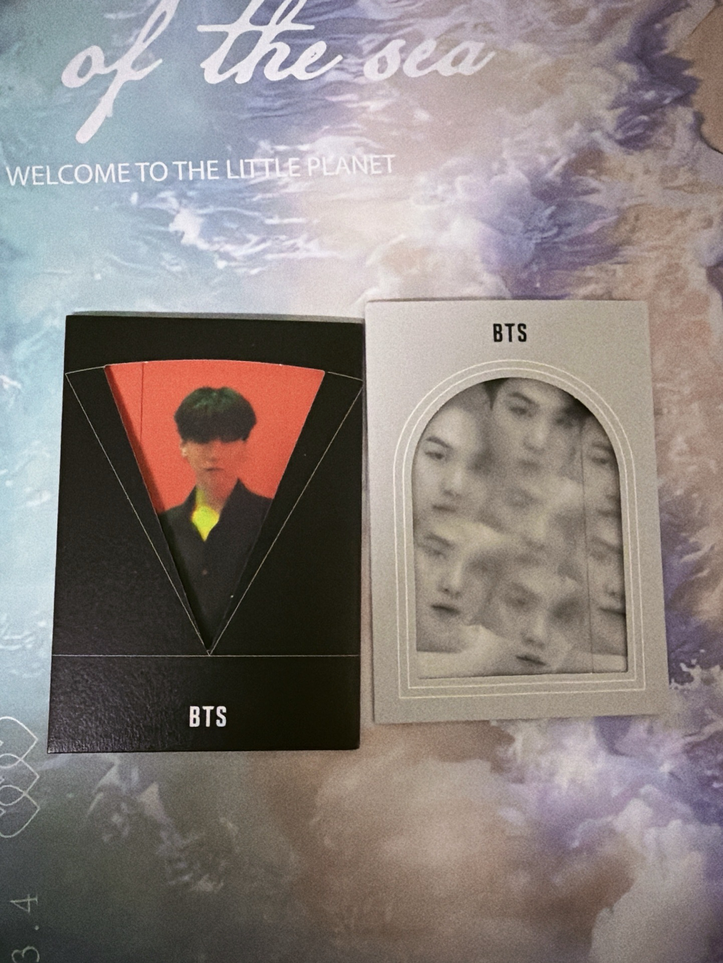 BTS SUGA ON:E 概念書 透卡