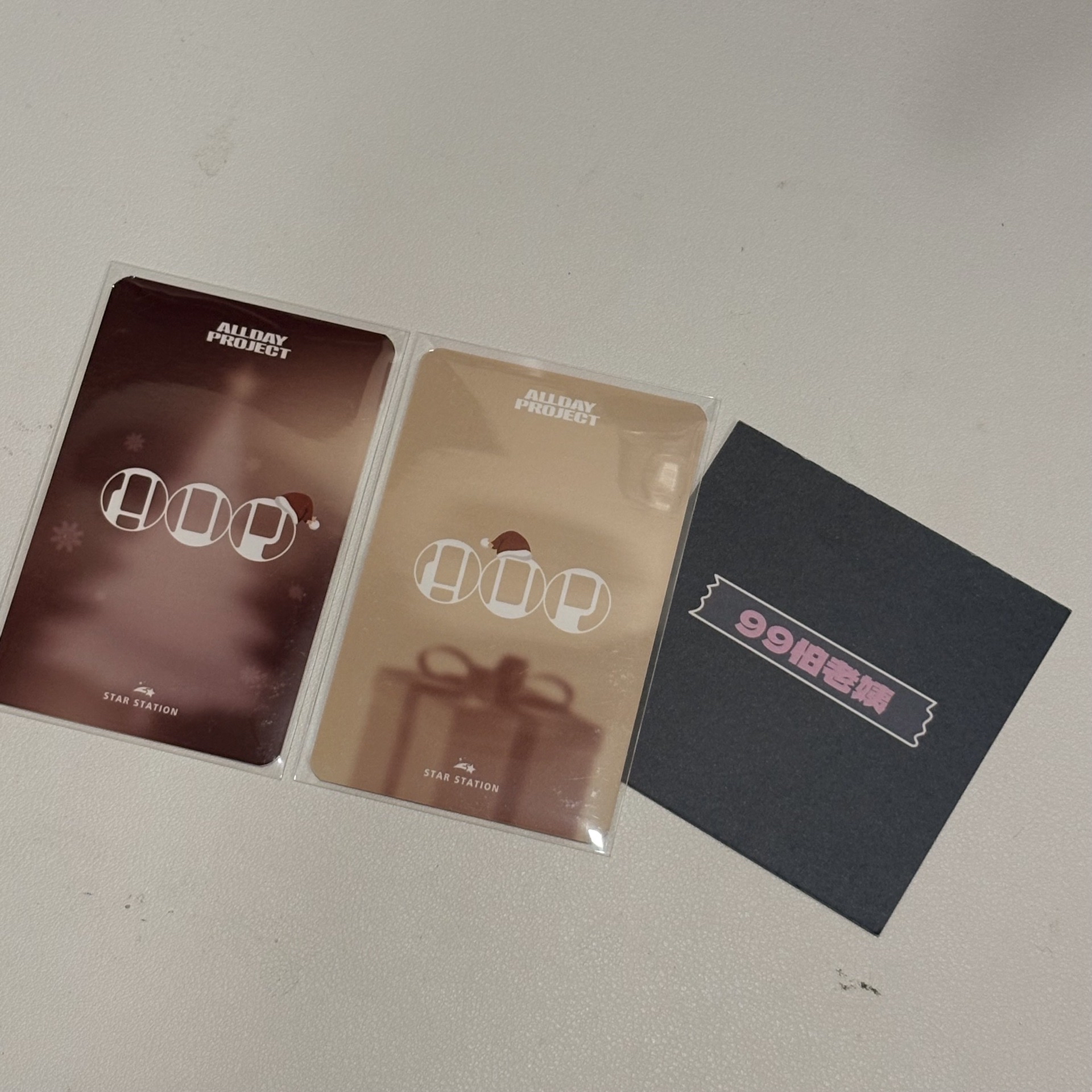 sst特典⭕️ ALLDAY PROJECT 聖誕幸運卡🎄even①+②套出