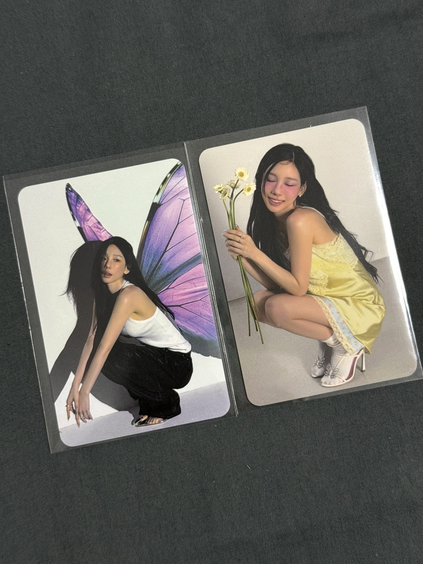 現貨/ 太妍 週年展覽周邊滿額卡（兩張一套）