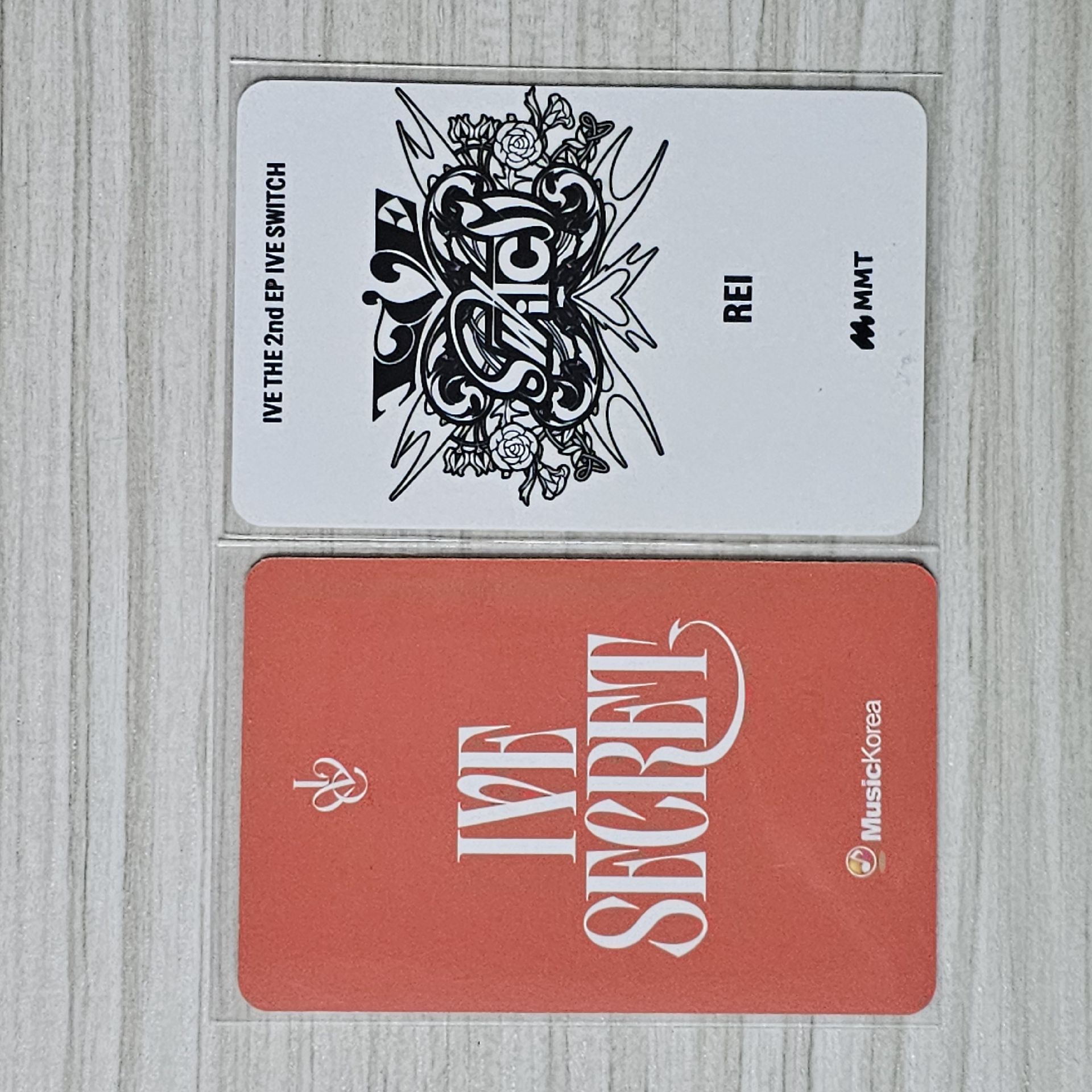 IVE 簽售卡REI 兩張一起出