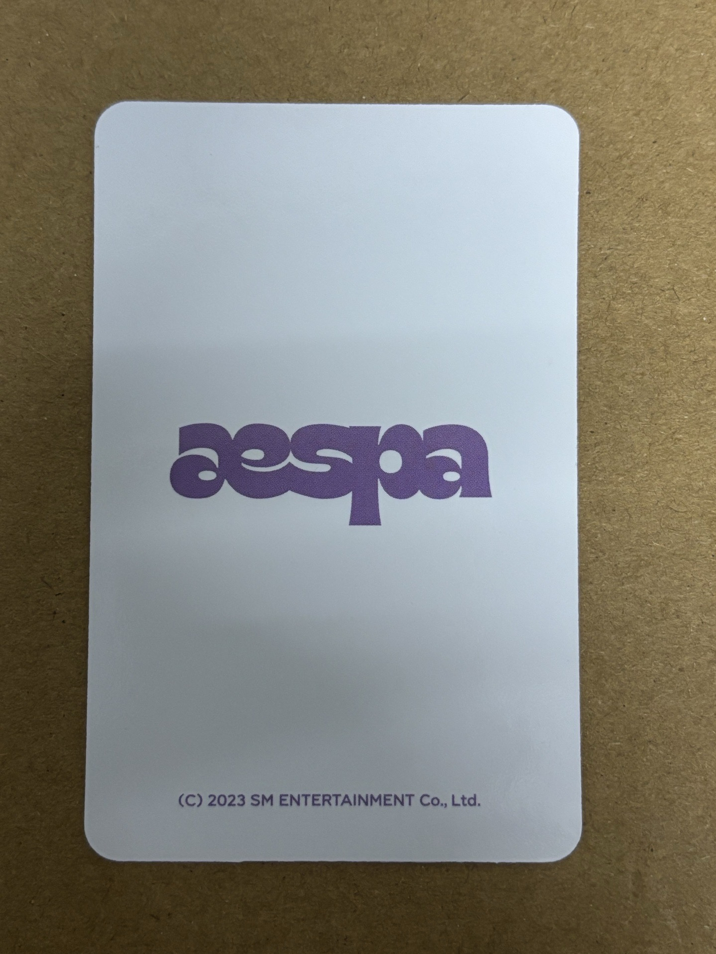aespa NingNing 寧 ctmi 隨機卡 紫版寧 寧 寧-
