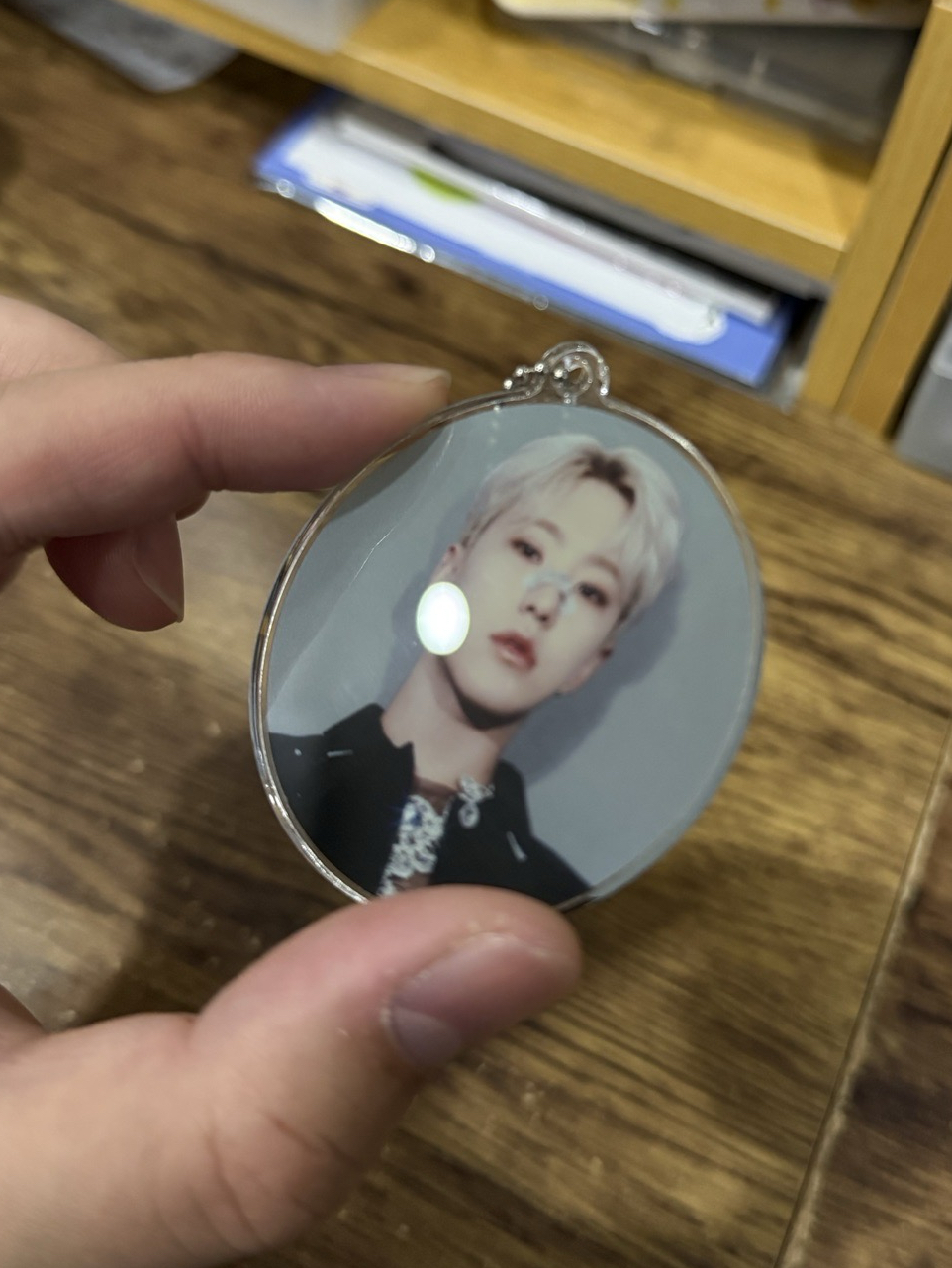 SEVENTEEN HOSHI 消費期限 徽章+壓克力吊飾