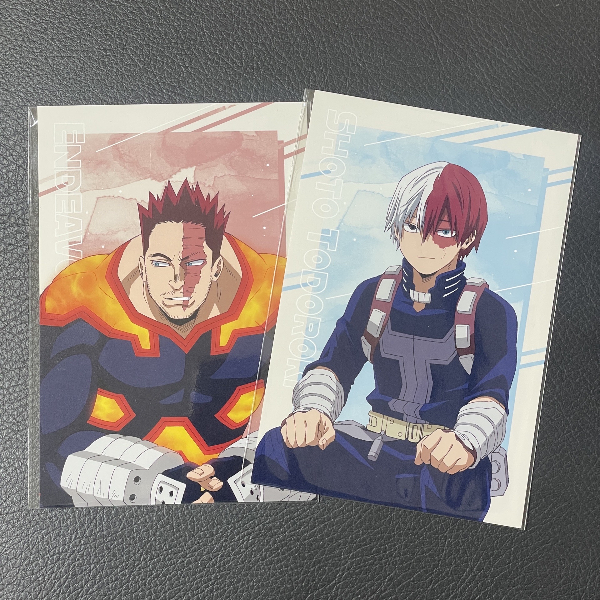 Hero plaza特典卡（轟、轟爸）