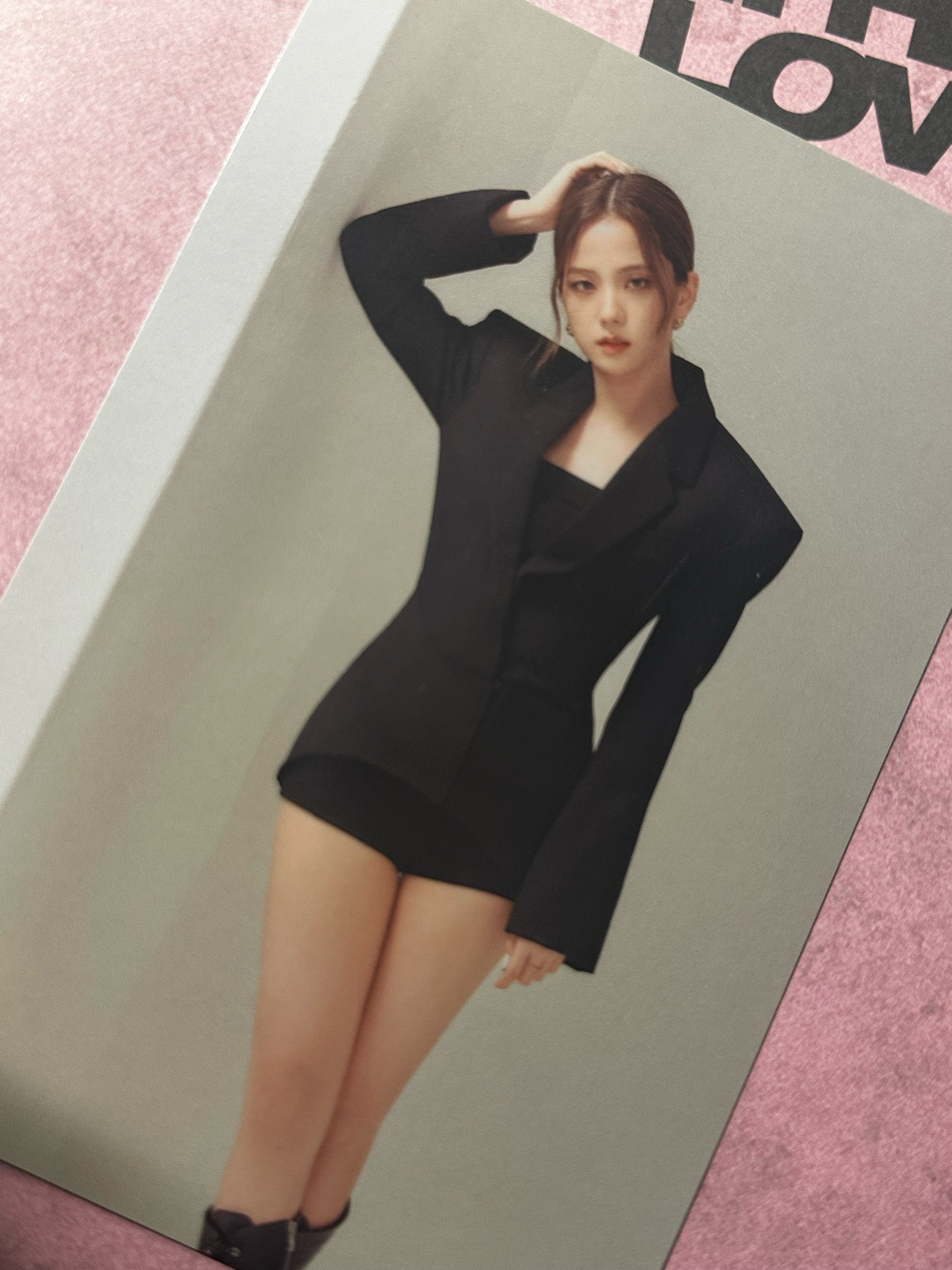 Jisoo 正規一明信片