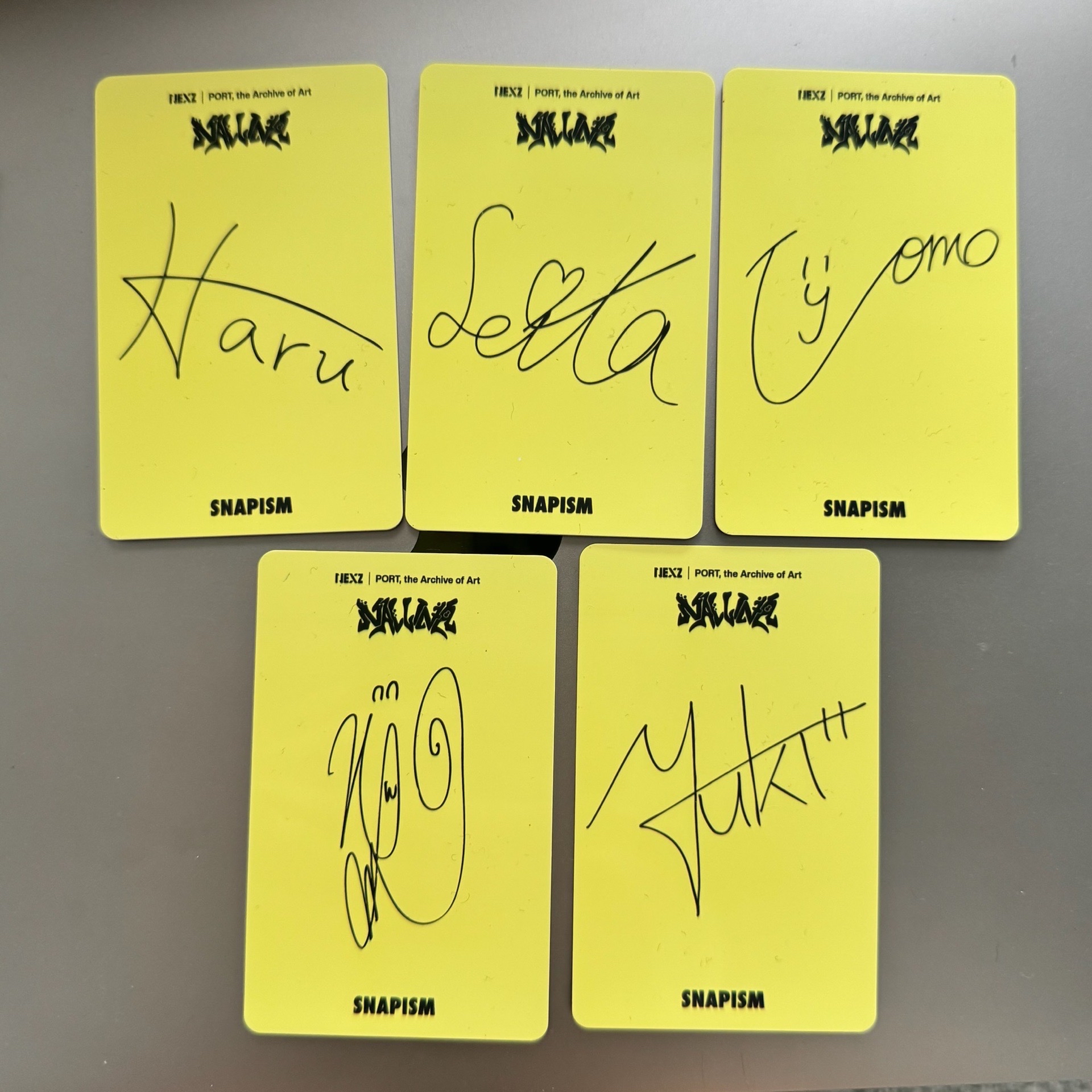 SNAPISM 快閃特典卡