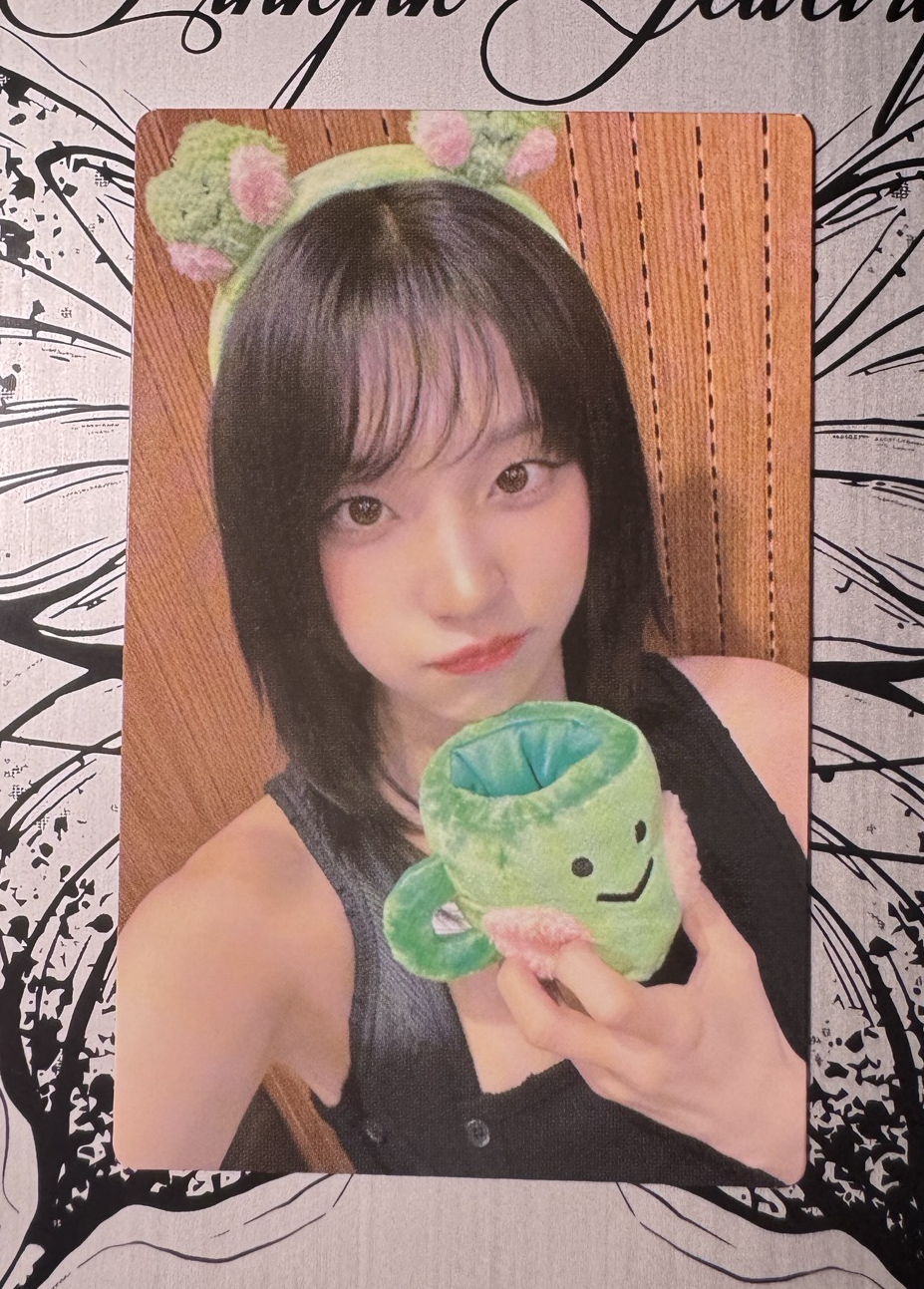 i-dle 雨琦 yuqi I SWAY rn 幸運卡 青蛙