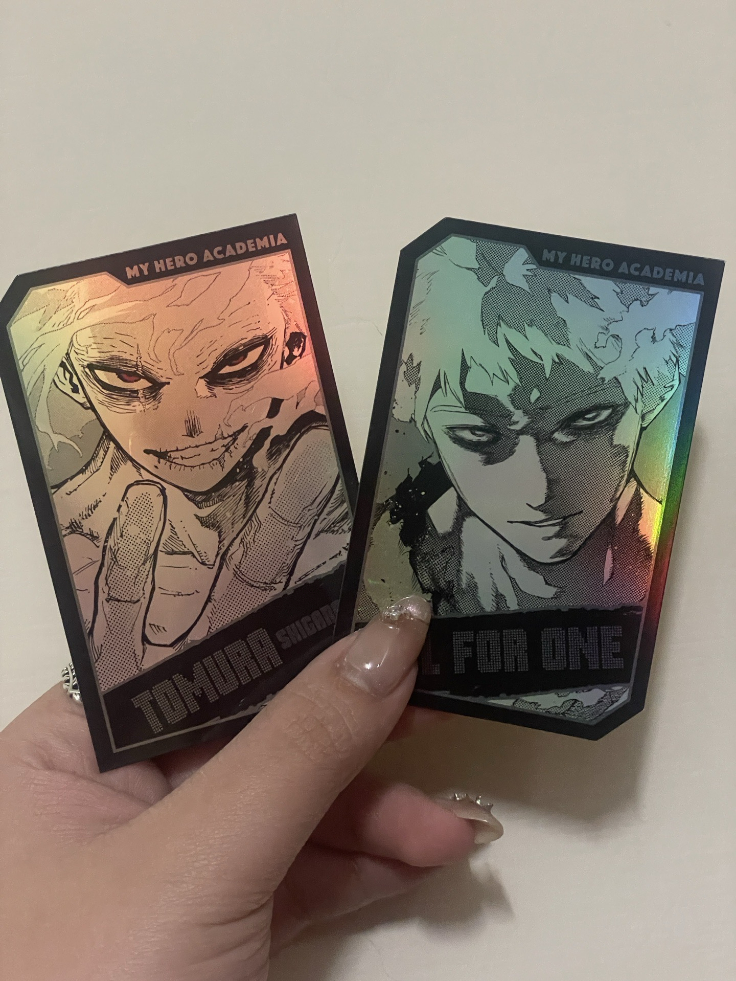 我的英雄學院全息卡 死柄木、AFO