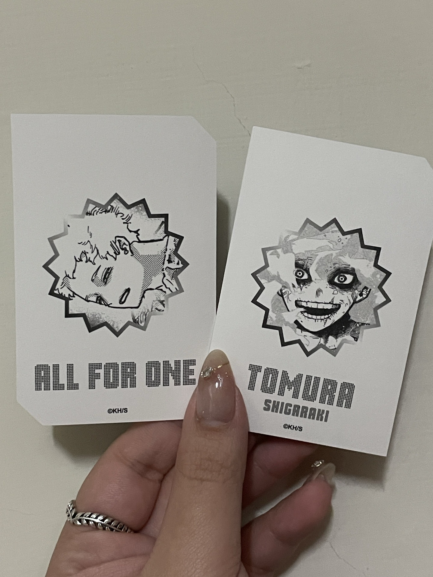 我的英雄學院全息卡 死柄木、AFO