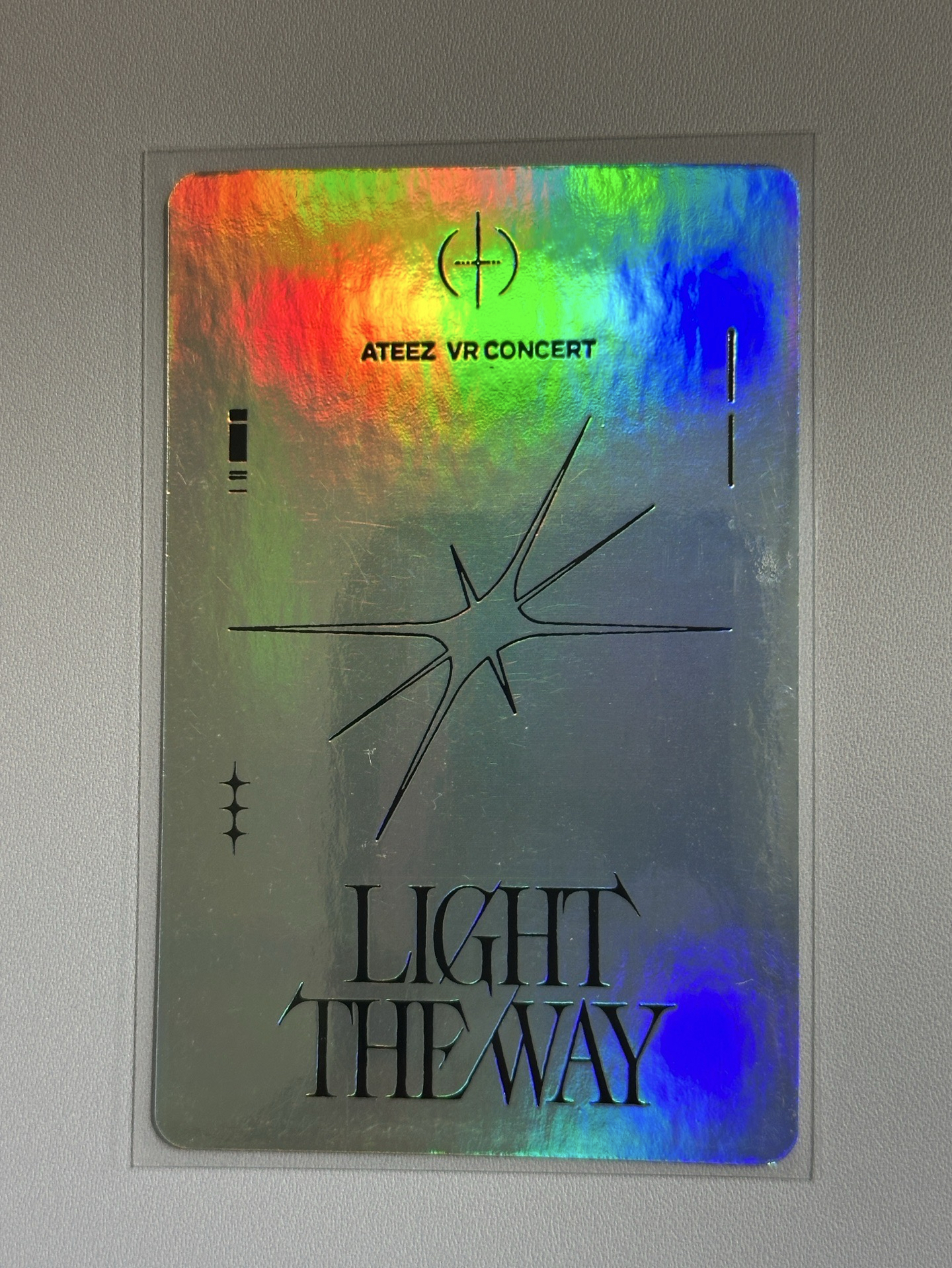 ATEEZ VR電影卡 LIGHT THE WAY閃卡 鍾浩