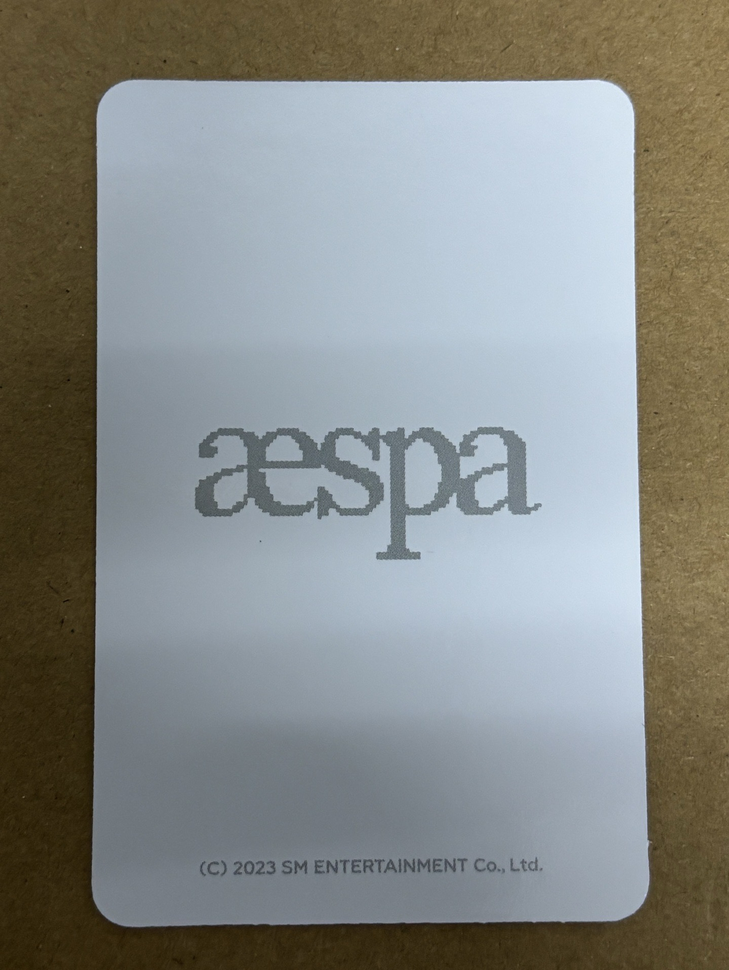 aespa NingNing 寧 ctmi 隨機卡 藍版寧 寧-