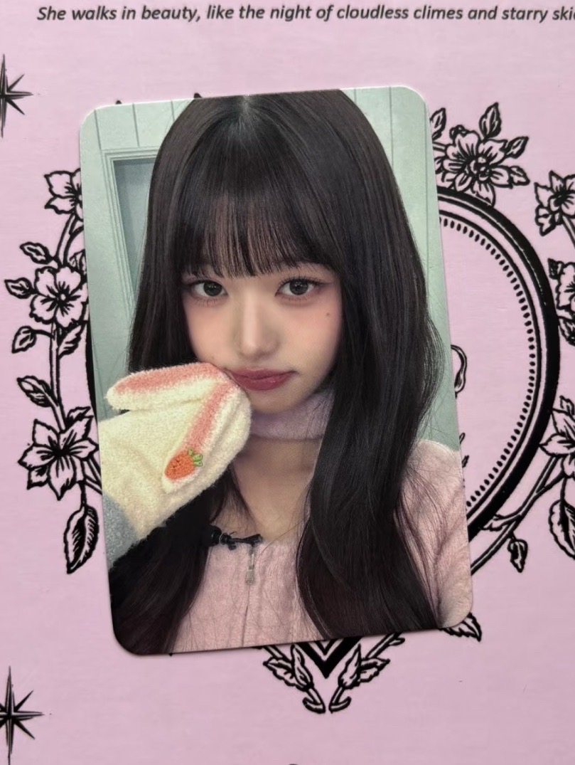 ive I'VE MINE sw 7.0 簽售卡 釜山員