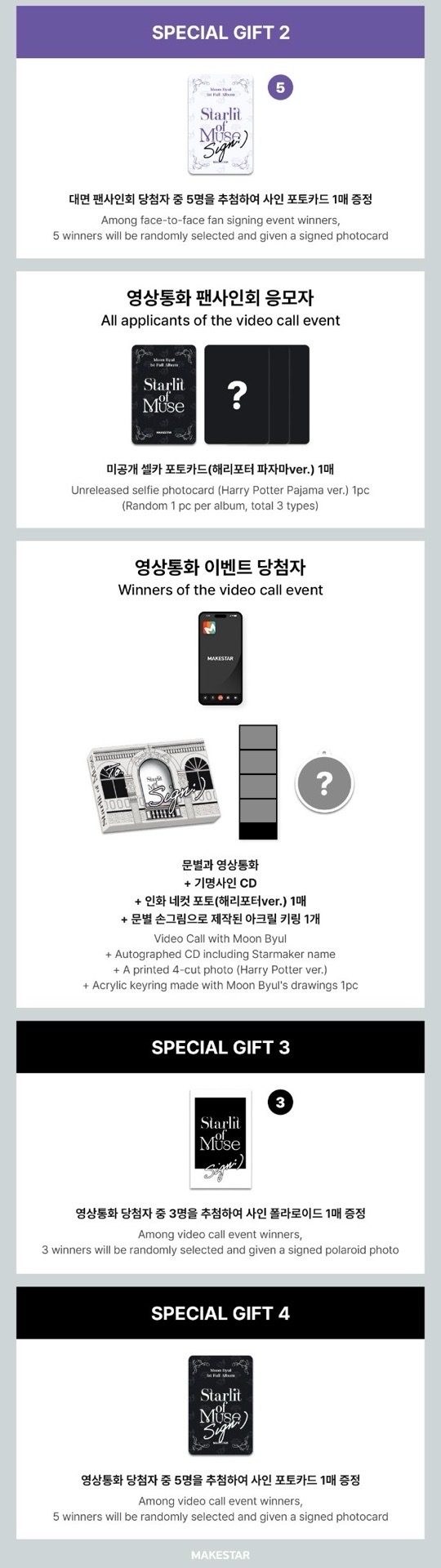 MAKESTAR 3.0 HARRY POTTER MEET&CALL EVENT