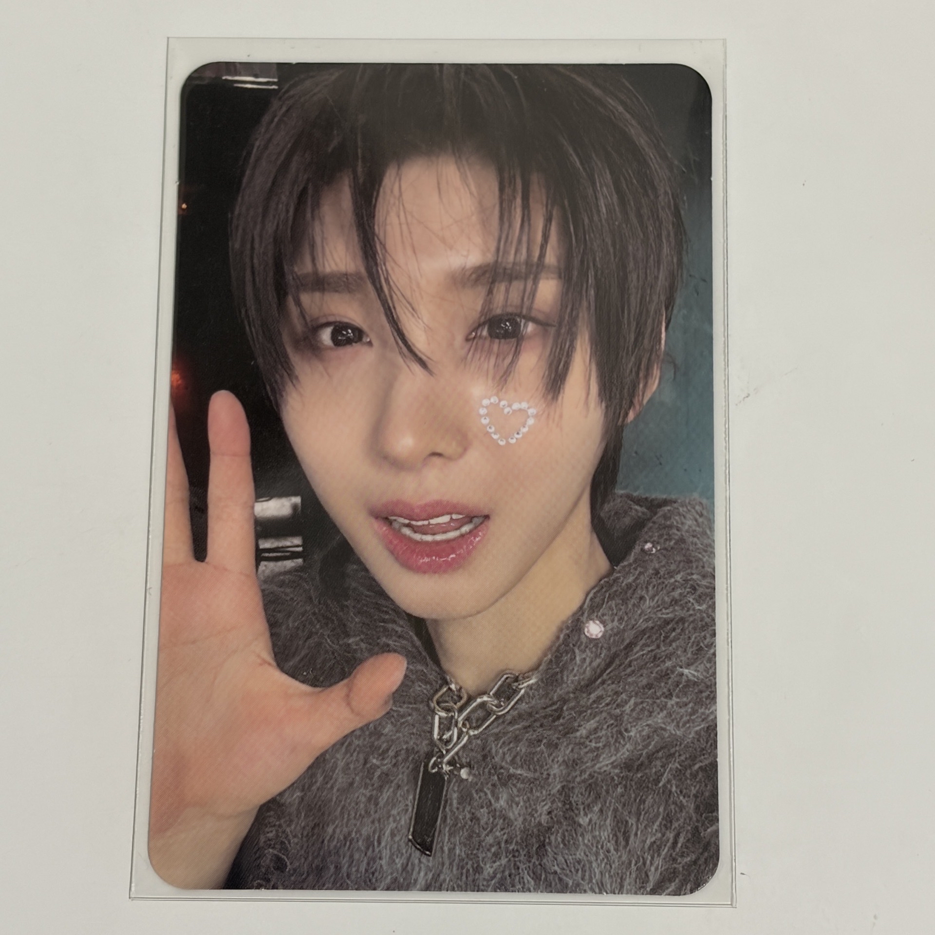 迷一 愛心貼紙 打歌卡