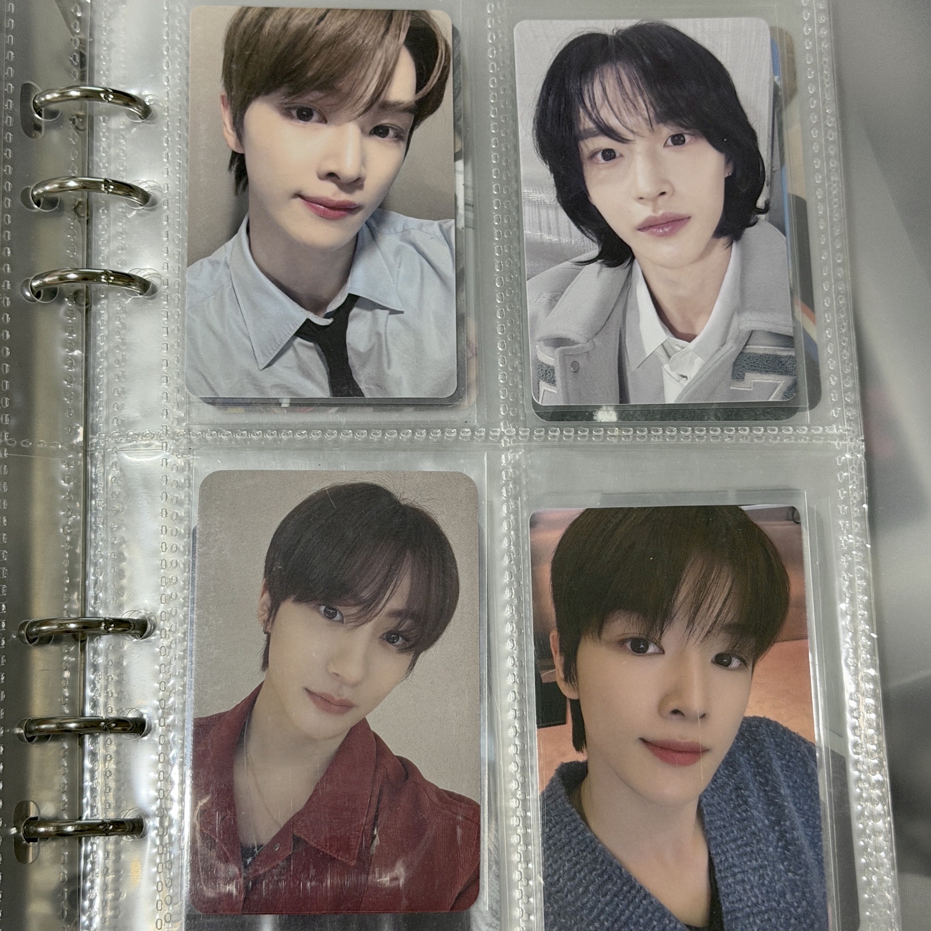 鄭成燦/朴元彬/李燦榮便宜中文卡背小卡