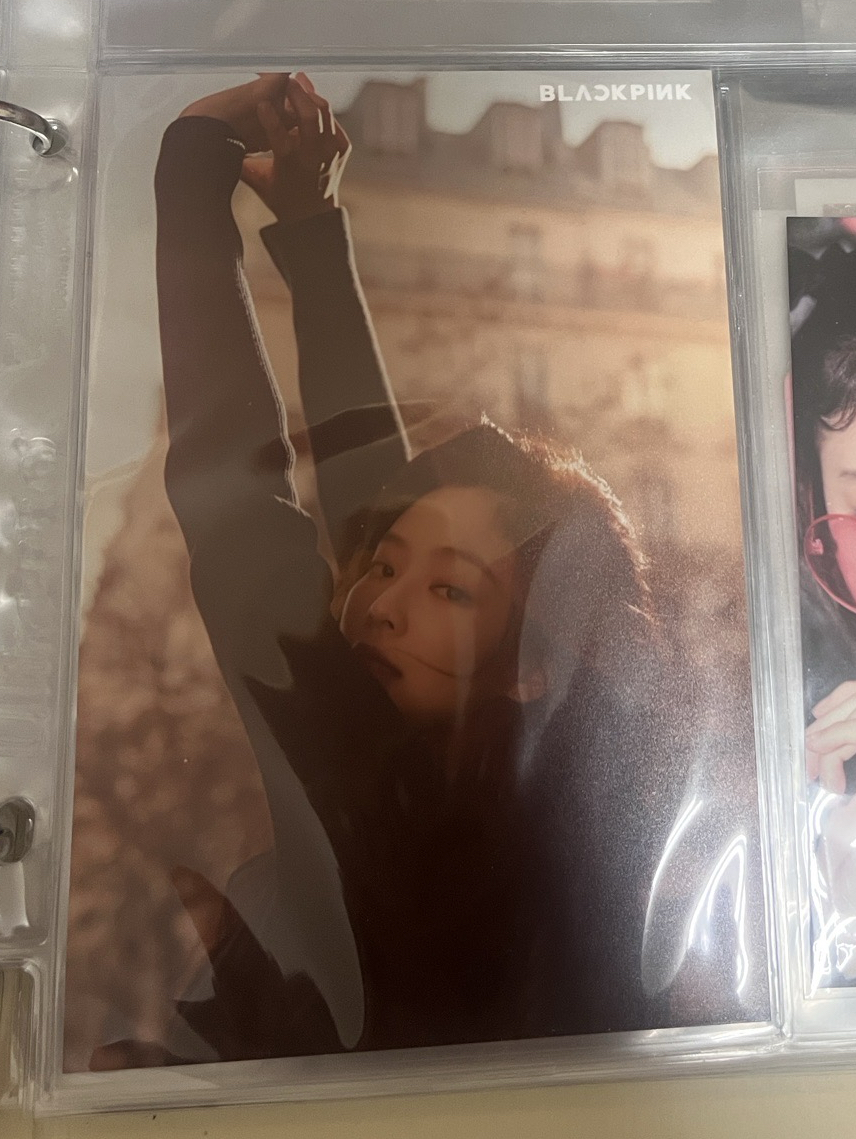 BLACKPINK JENNIE 1巡 首爾場 明信片多帶8