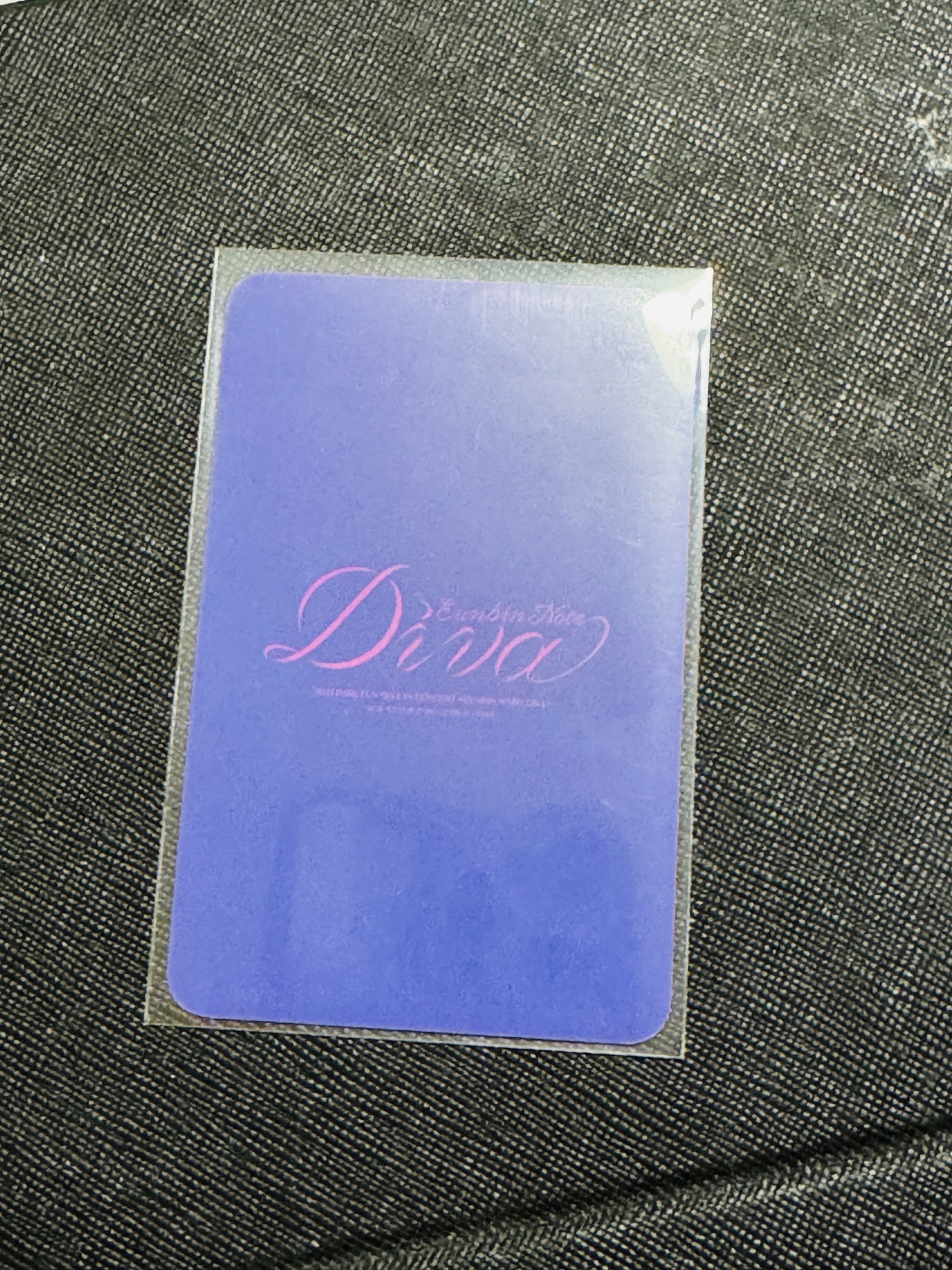 Diva演唱會電影 電影院入場卡