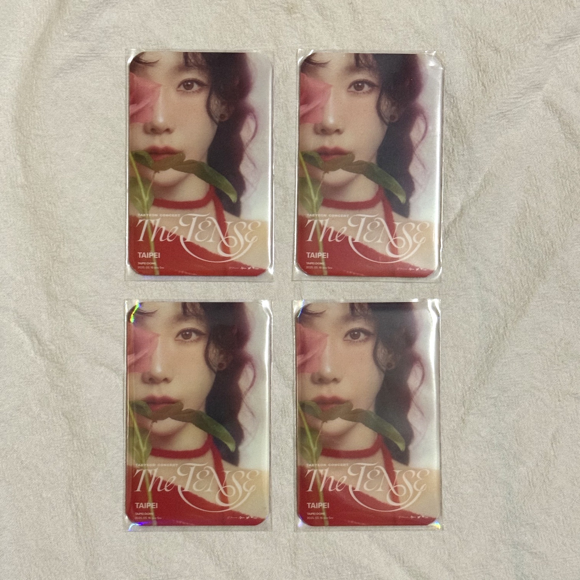 Taeyeon THE TENSE 台北入場卡