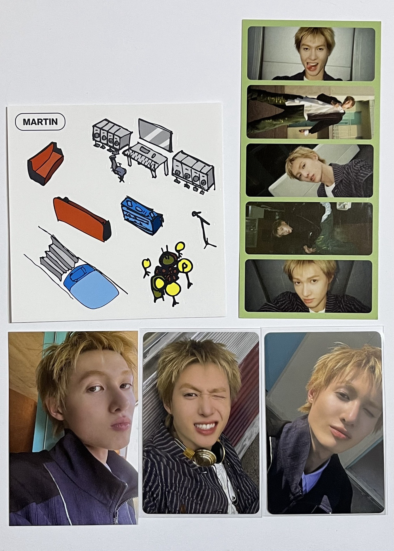 🌀金主 訓 馬丁 年曆個人set套組