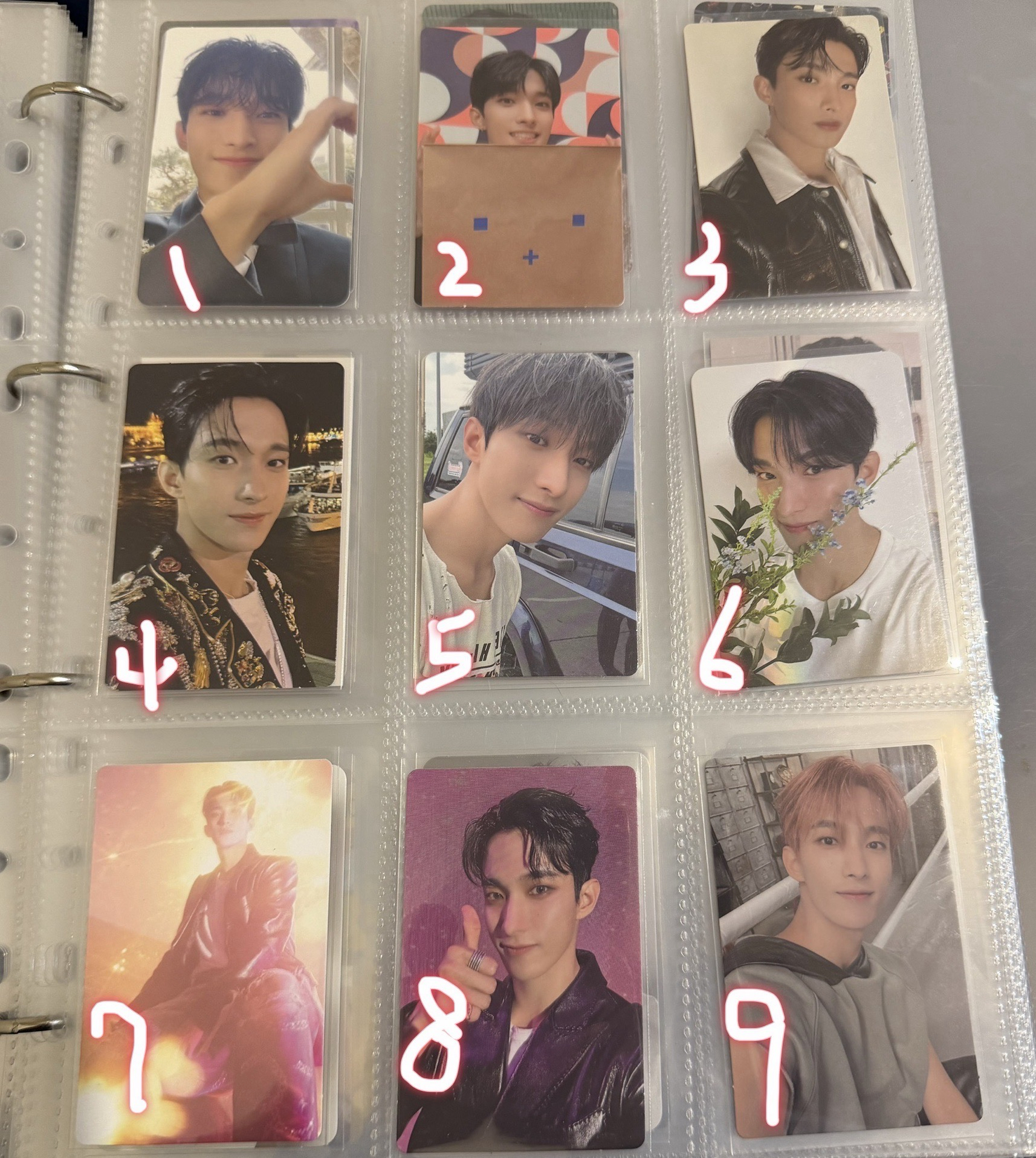 seventeen dk小卡 可做綁物