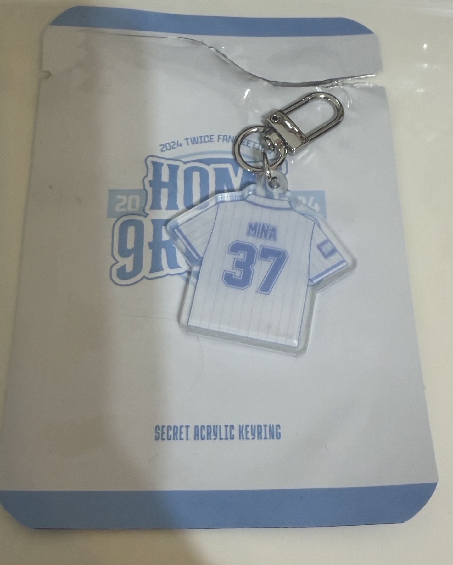 TWICE MINA 九週年球衣吊飾