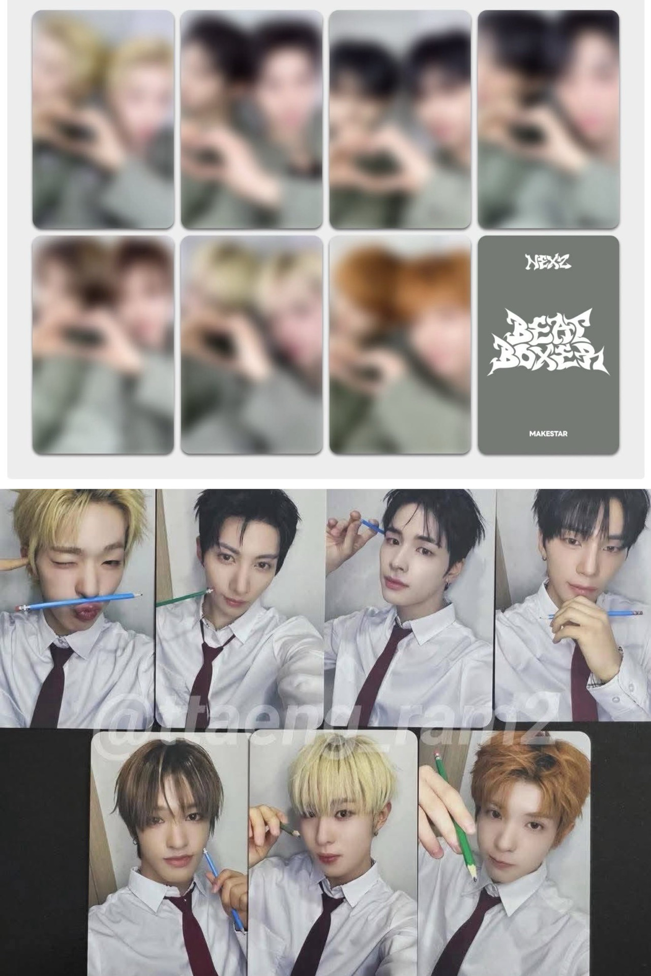 NEXZ台北 校園+對鏡自拍一套