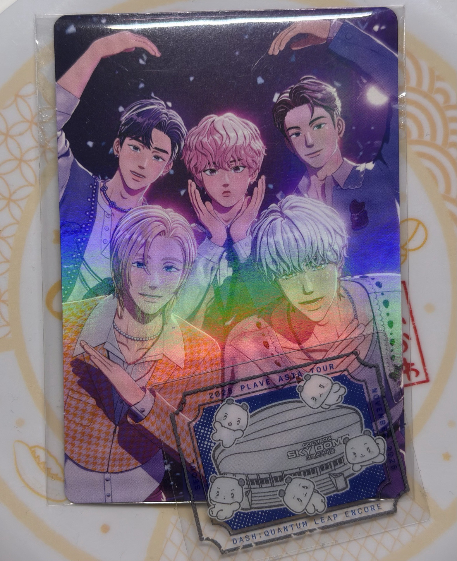 PLAVE 安可演唱會 入場卡