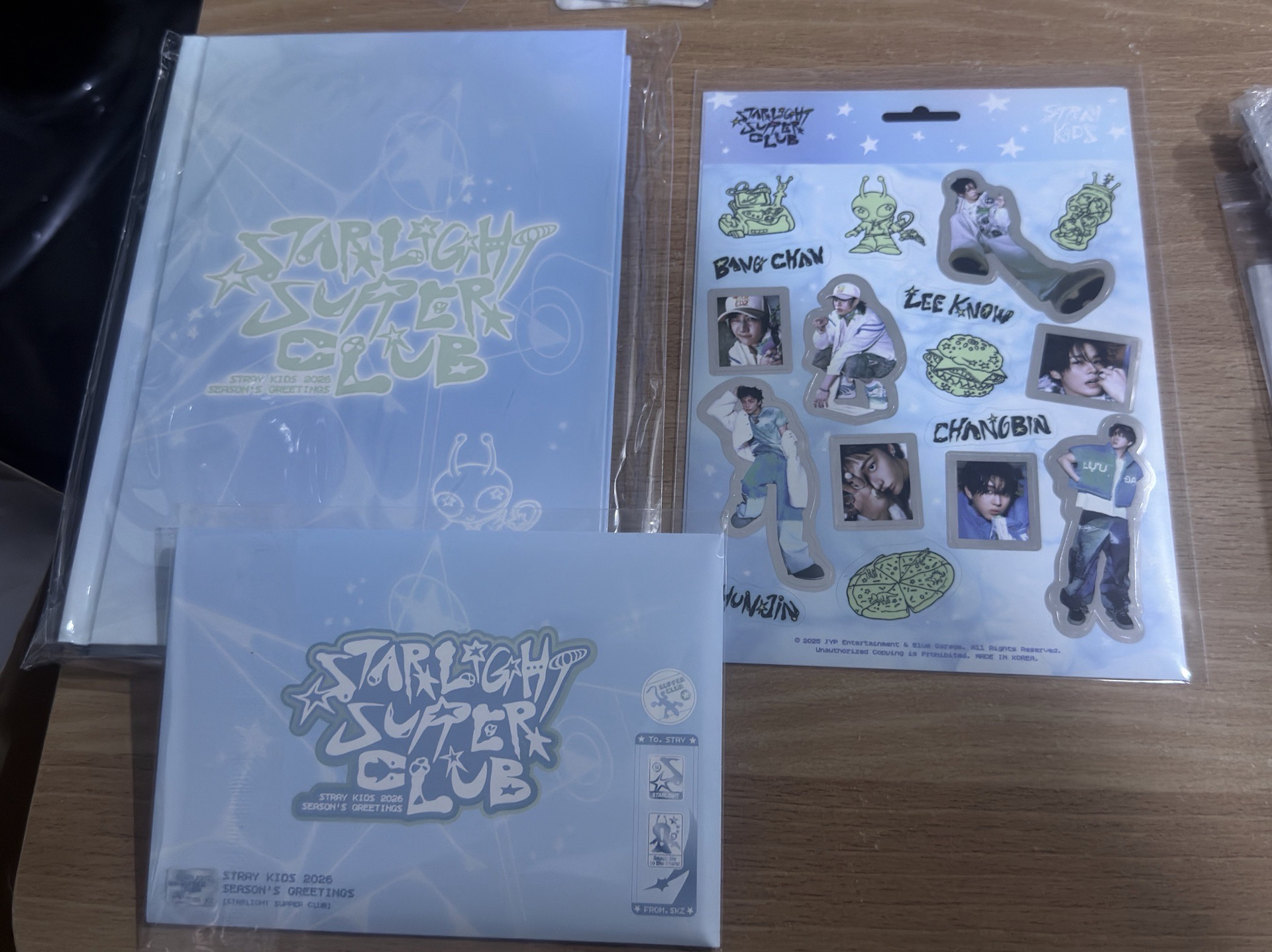 SKZ 2026年曆部分商品