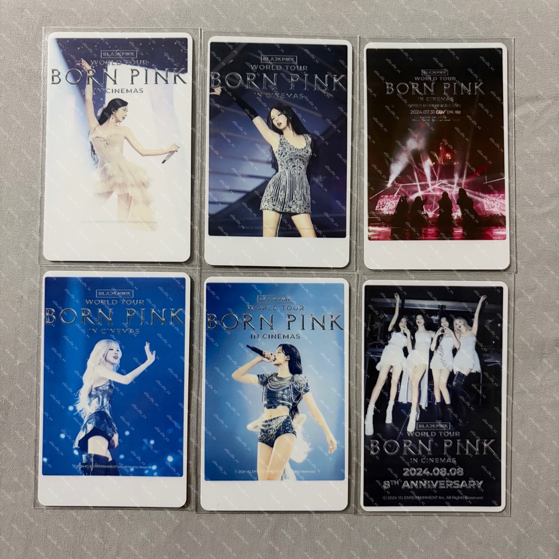 8週年電影卡一套