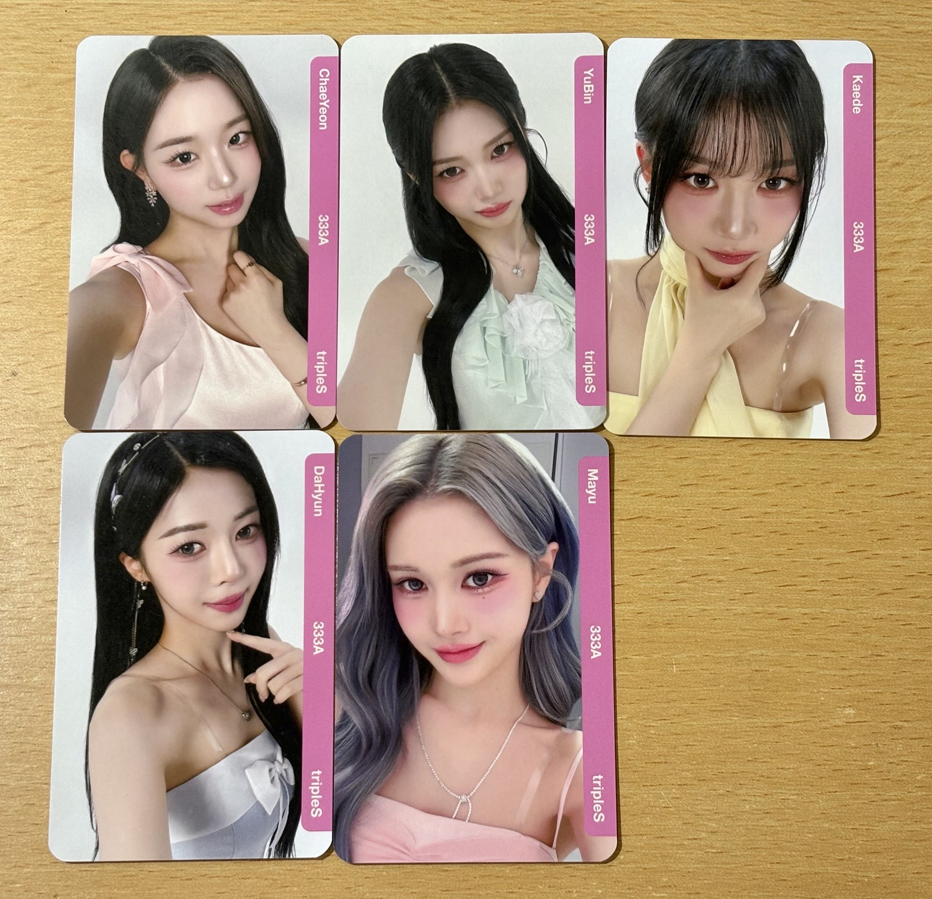 tripleS My Secret New Zone S4 S8 S9 S10 S16 BB333 VIP DCO 小卡