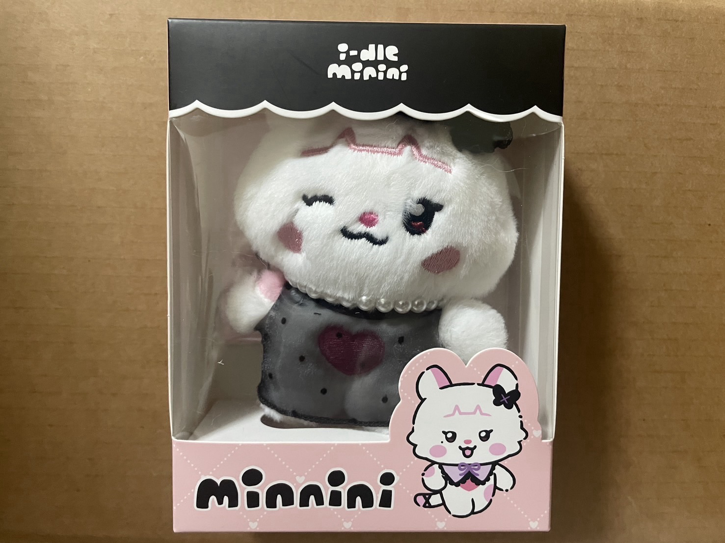 i-dle We are minini PLUSH 娃娃玩偶 二代盒娃 