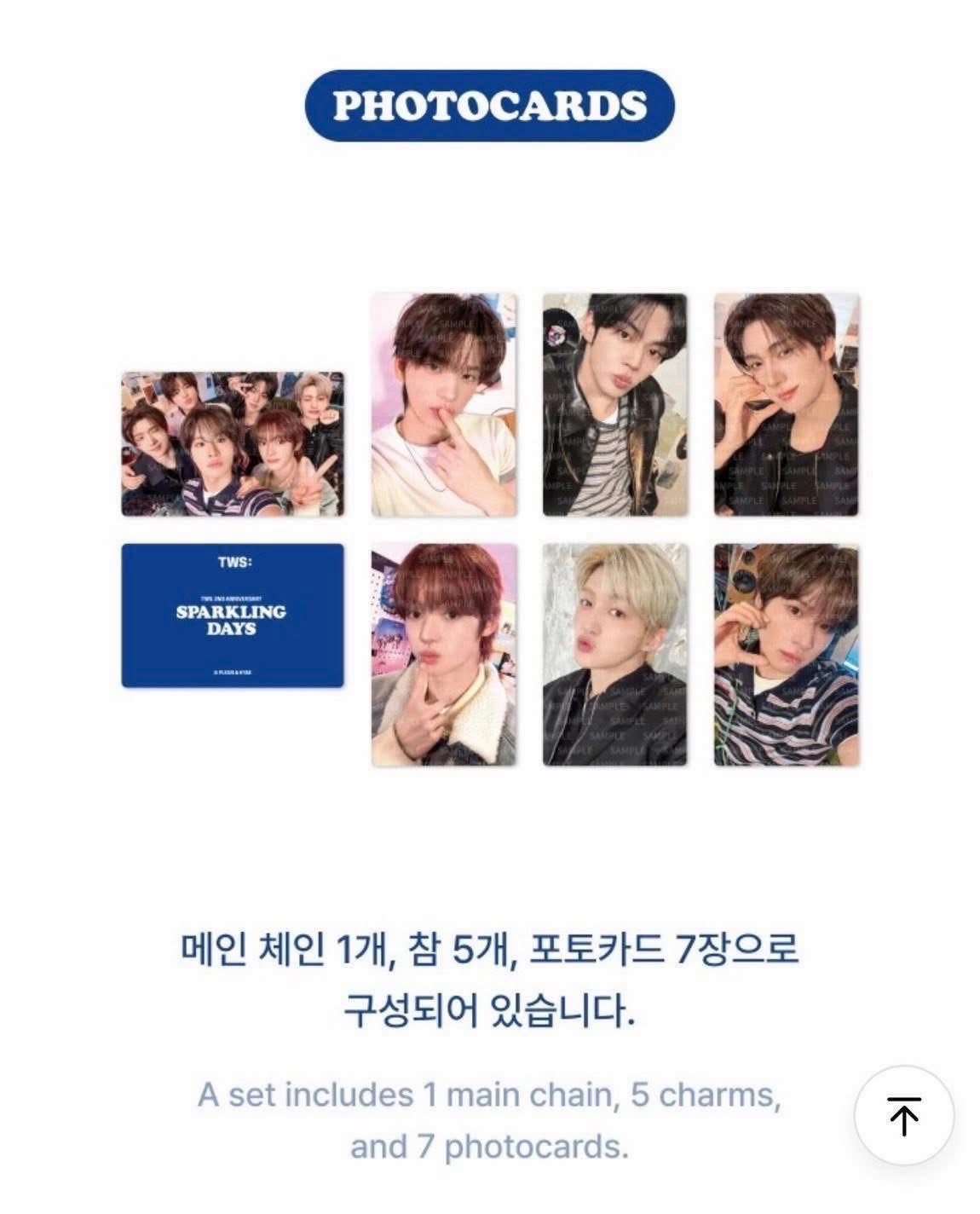 TWS兩週年吊飾組