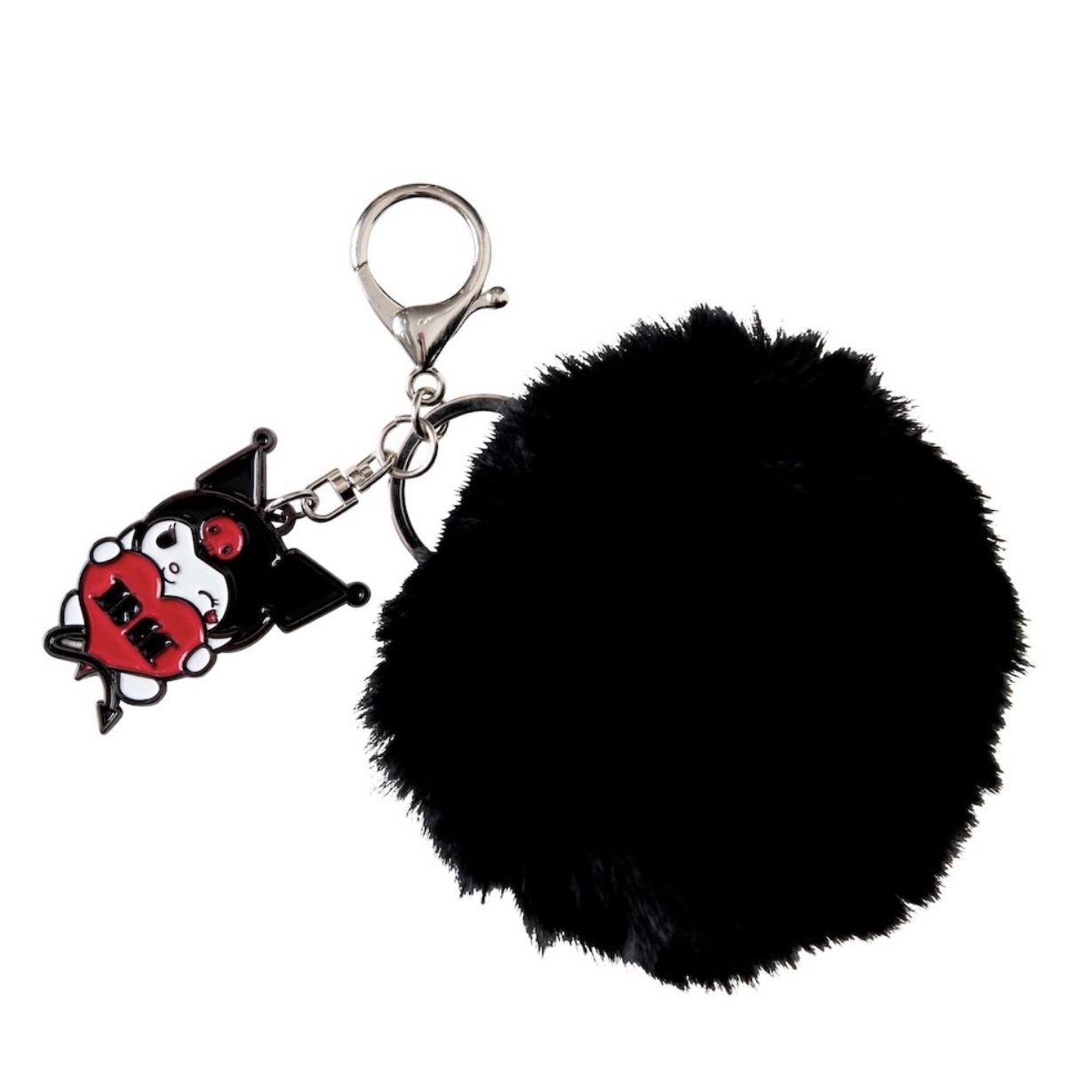 BABYMONSTER X Kuromi 鑰匙圈吊飾（黑）