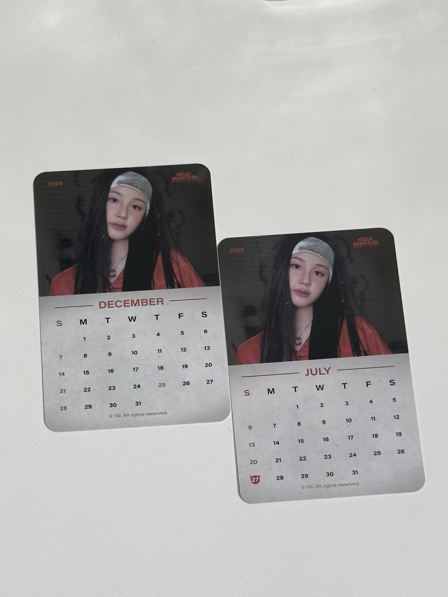 現貨 drip日曆卡