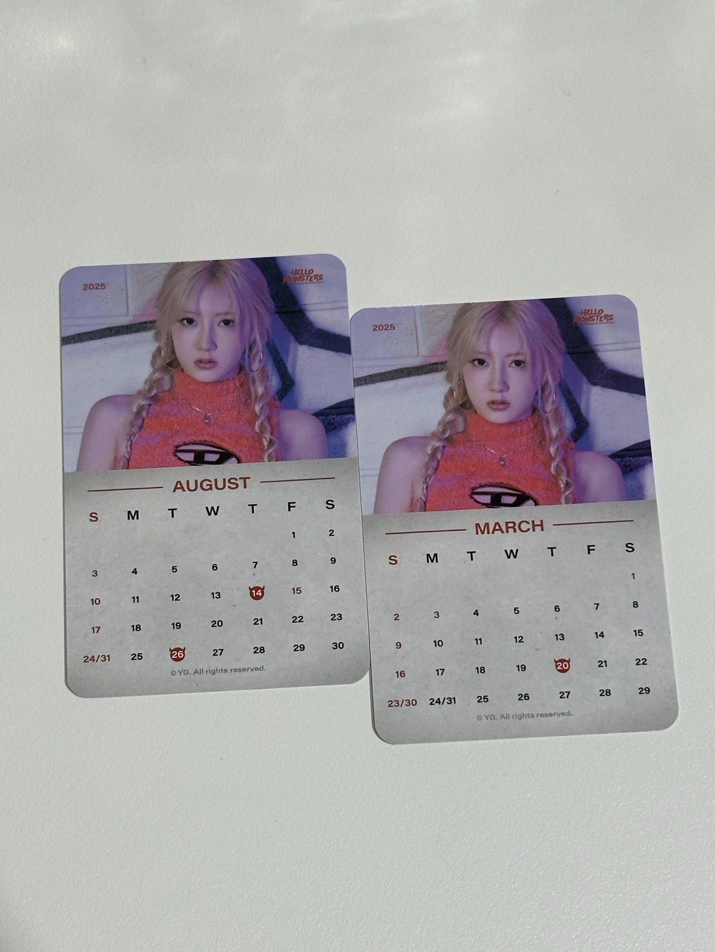 現貨 drip日曆卡