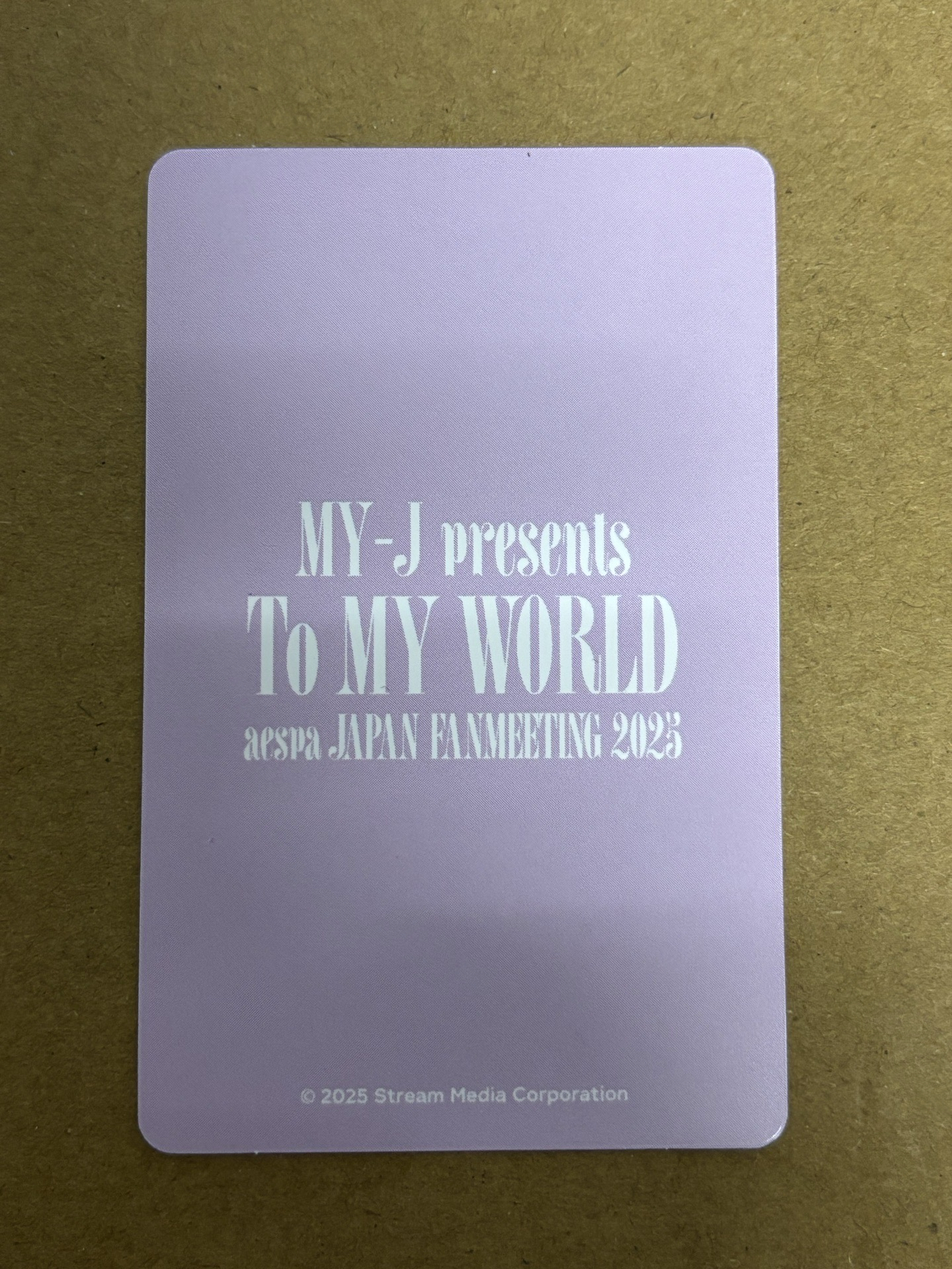 aespa Winter 冬天 日本fm 周邊卡 環保袋冬 冬-