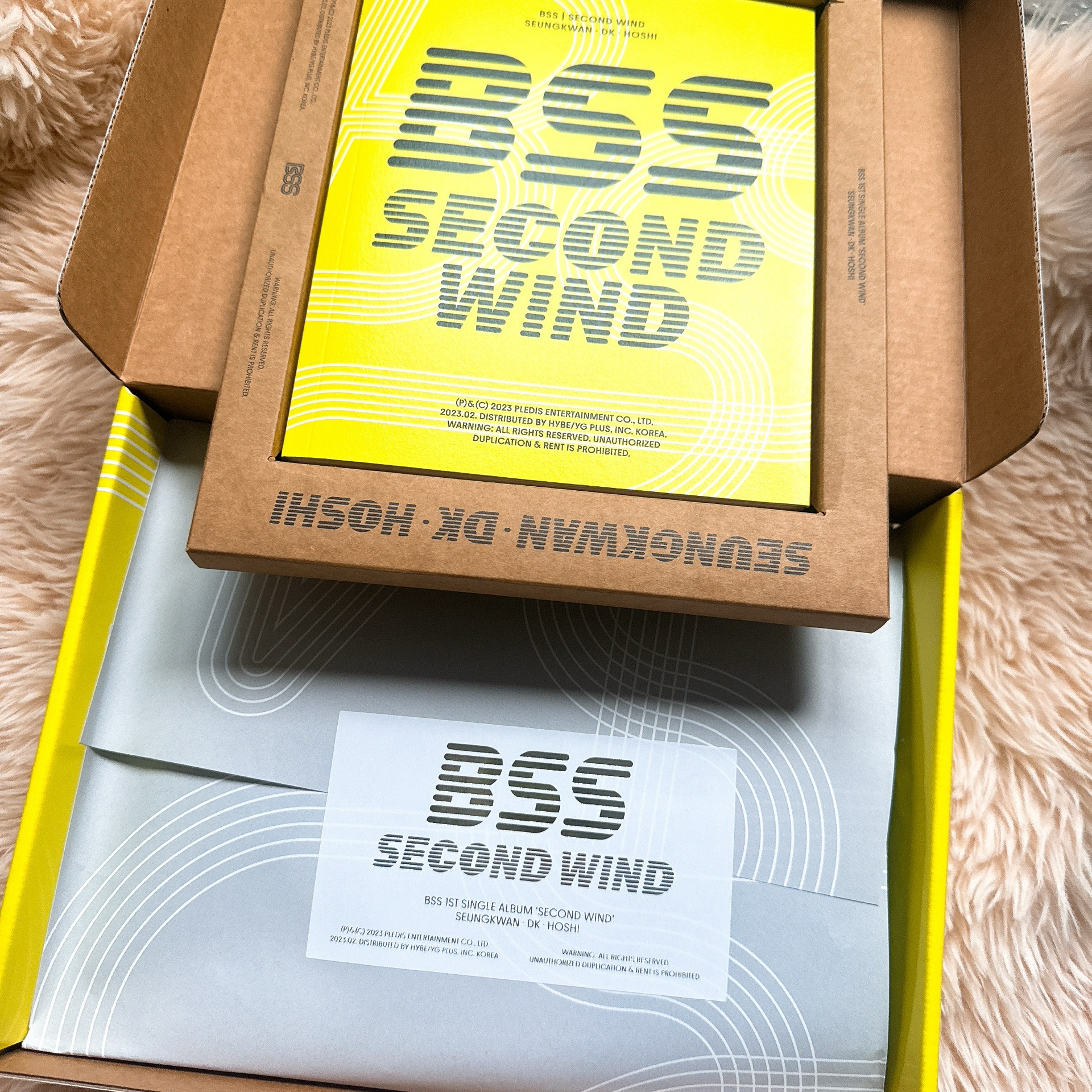 BSS 夫碩順 限量鞋盒專輯