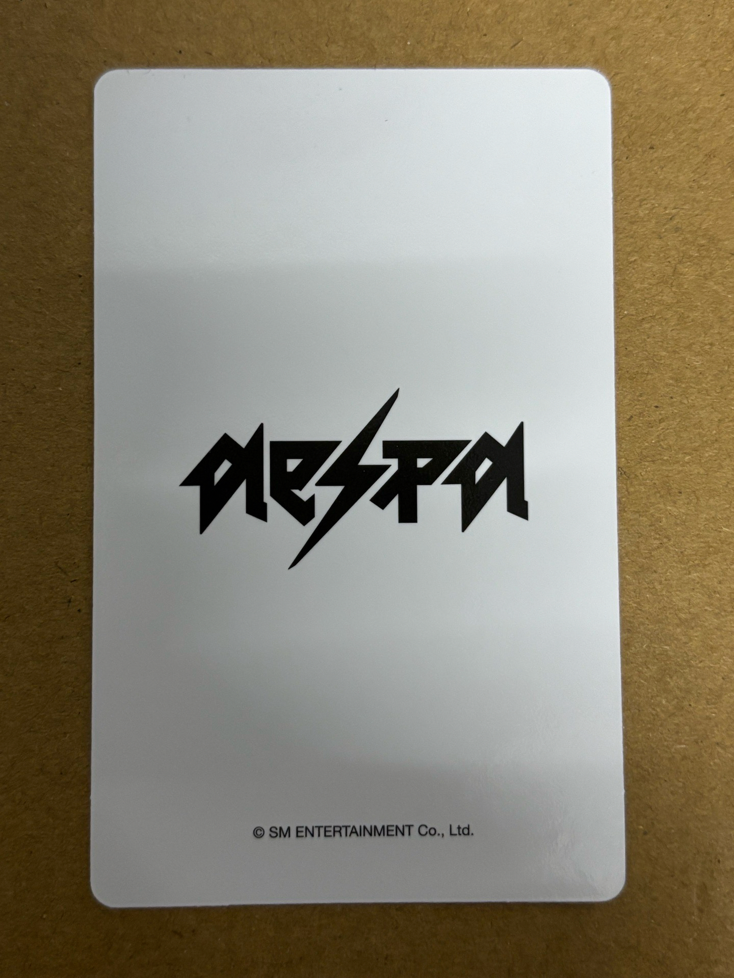 aespa Winter 冬天 Rich Man wvs 幸運卡 冬-