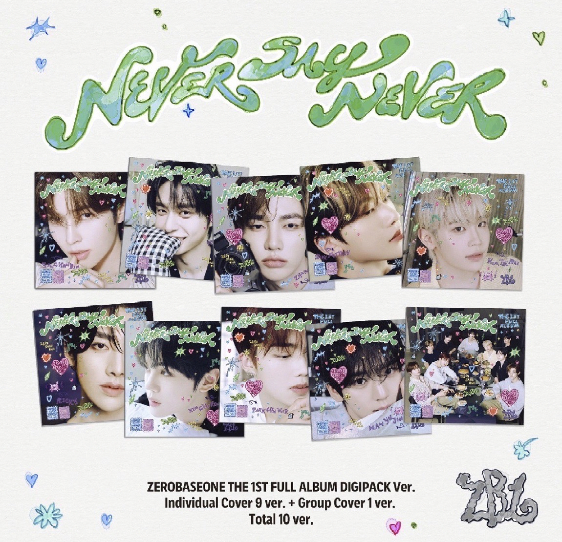 ZB1正規一單封一套