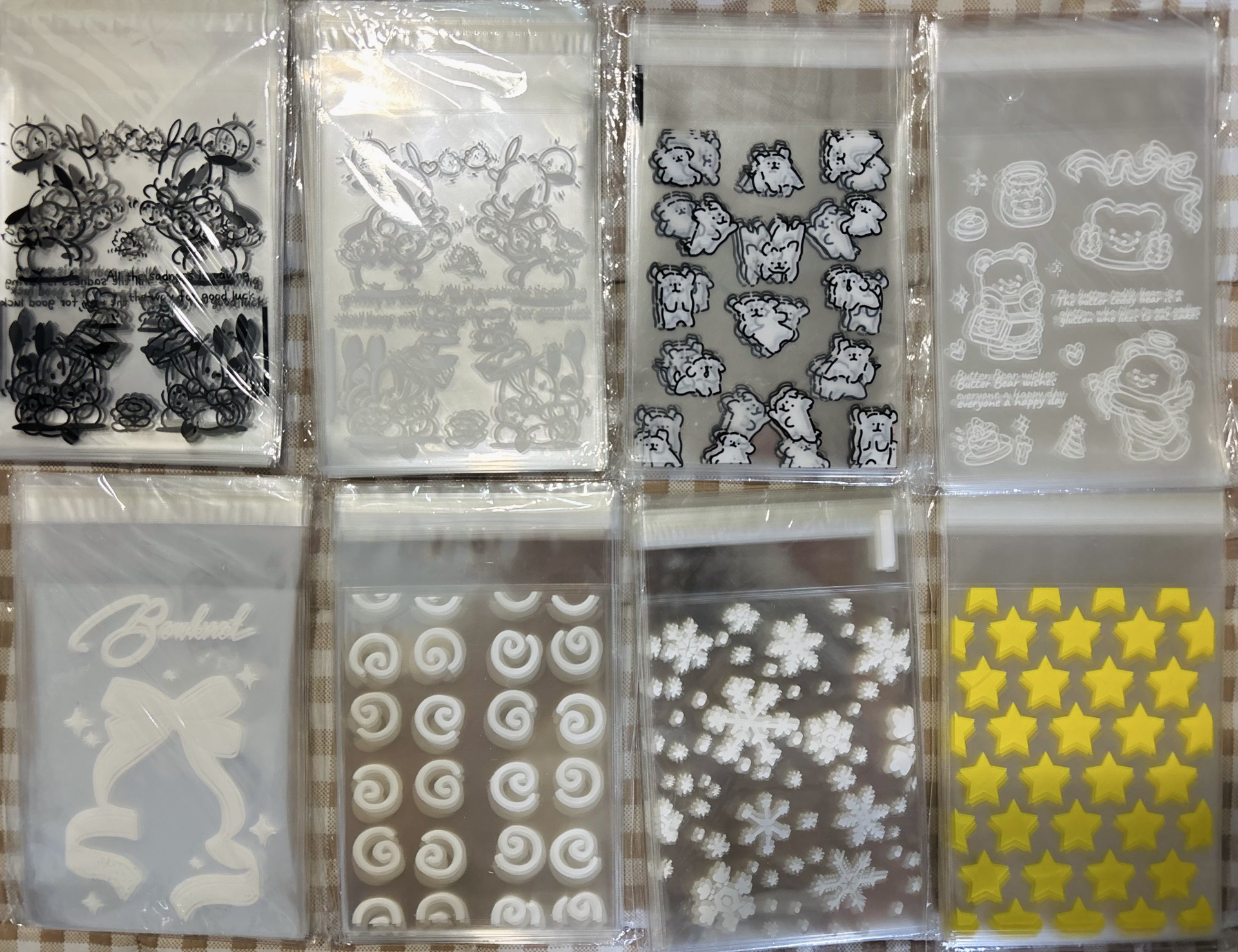 《包材》透明自黏袋 共8款