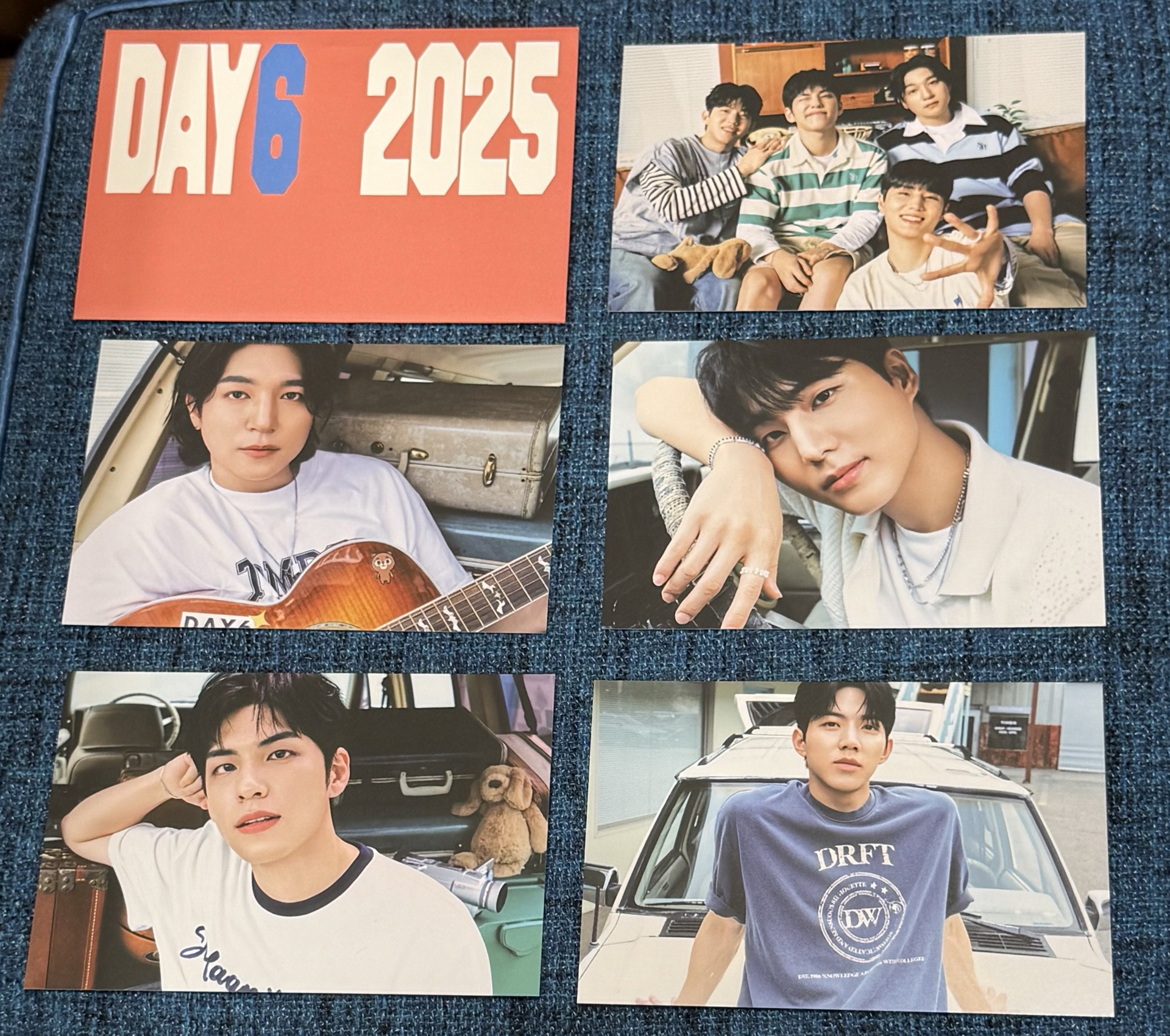 DAY6 2025 年曆組 含2個通路的特典